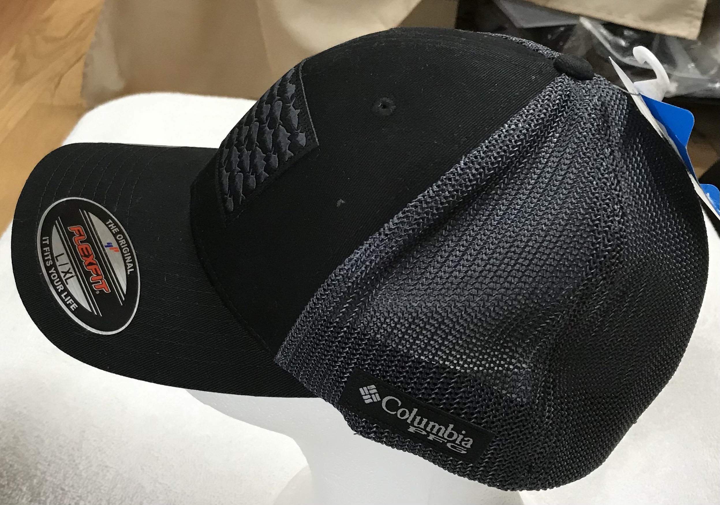 Fish flag ball cap mesh ball