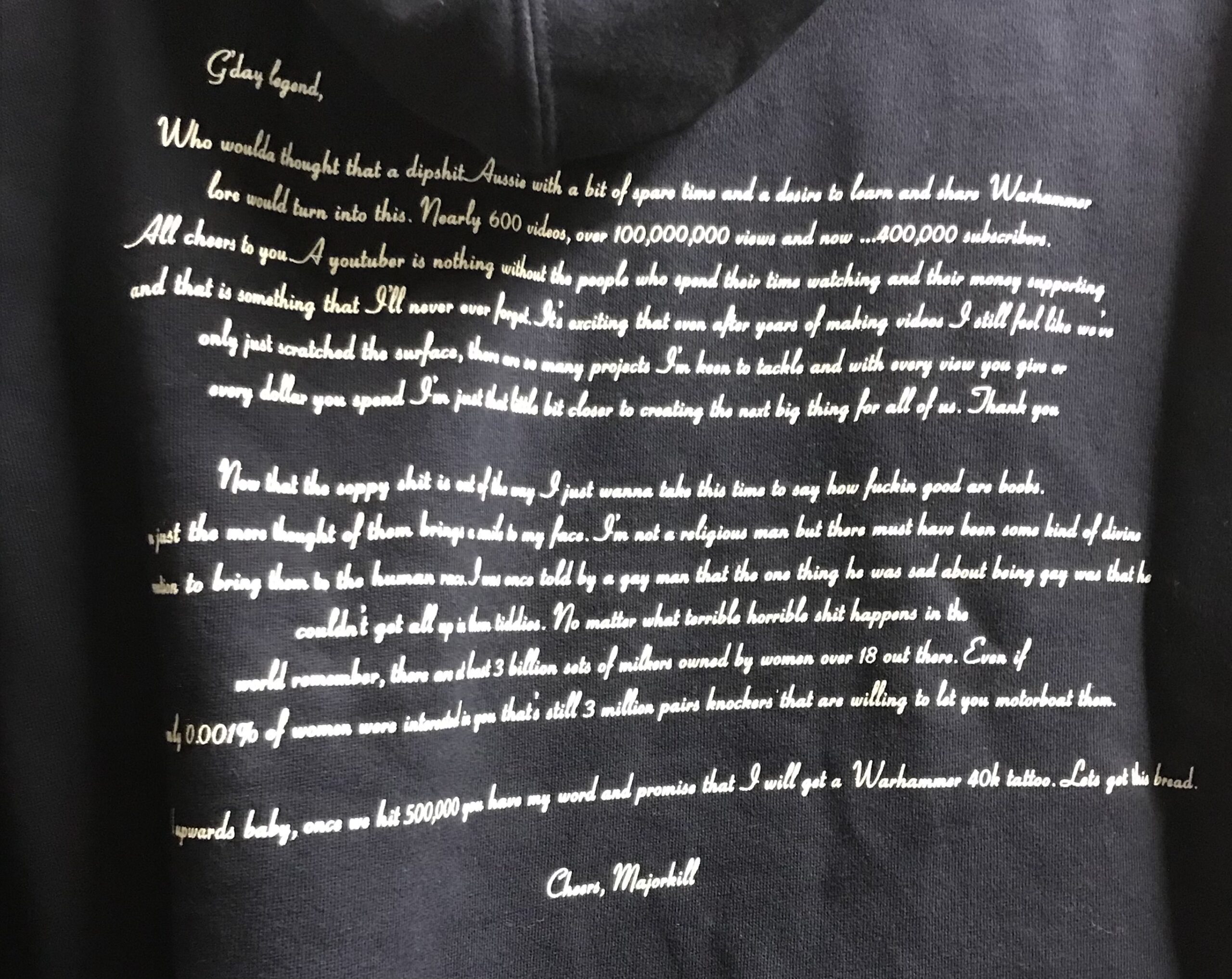 Hoodie major major kill supply hoodie