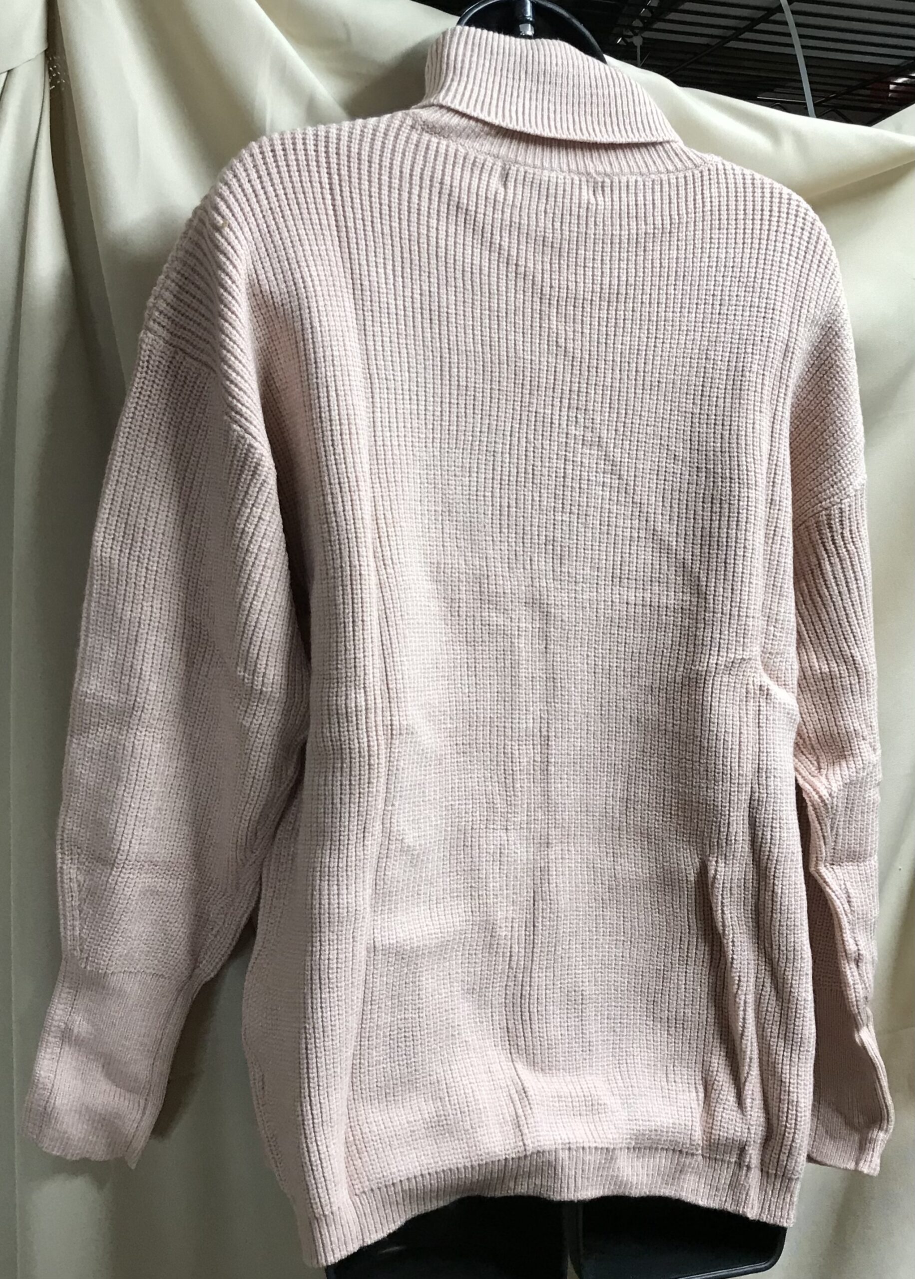 Vine love light pink turtleneck sweater