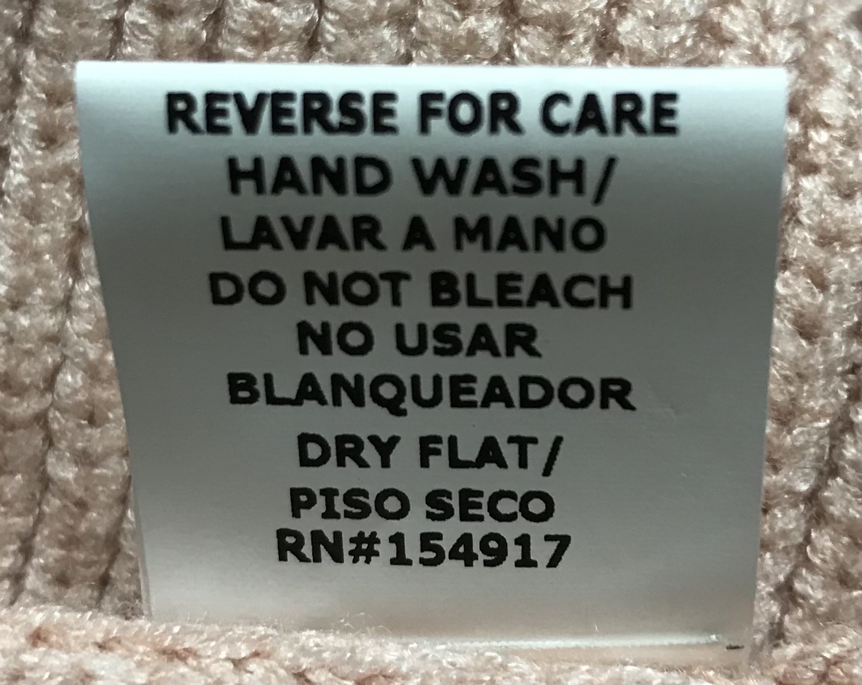 Vine love light pink turtleneck sweater