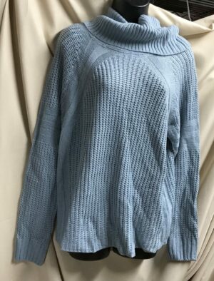 Light blue turtleneck sweater blue turtleneck