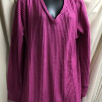 Ever need need sweater zenana magenta