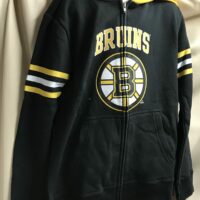 Full zip zip hooded hooded jacket