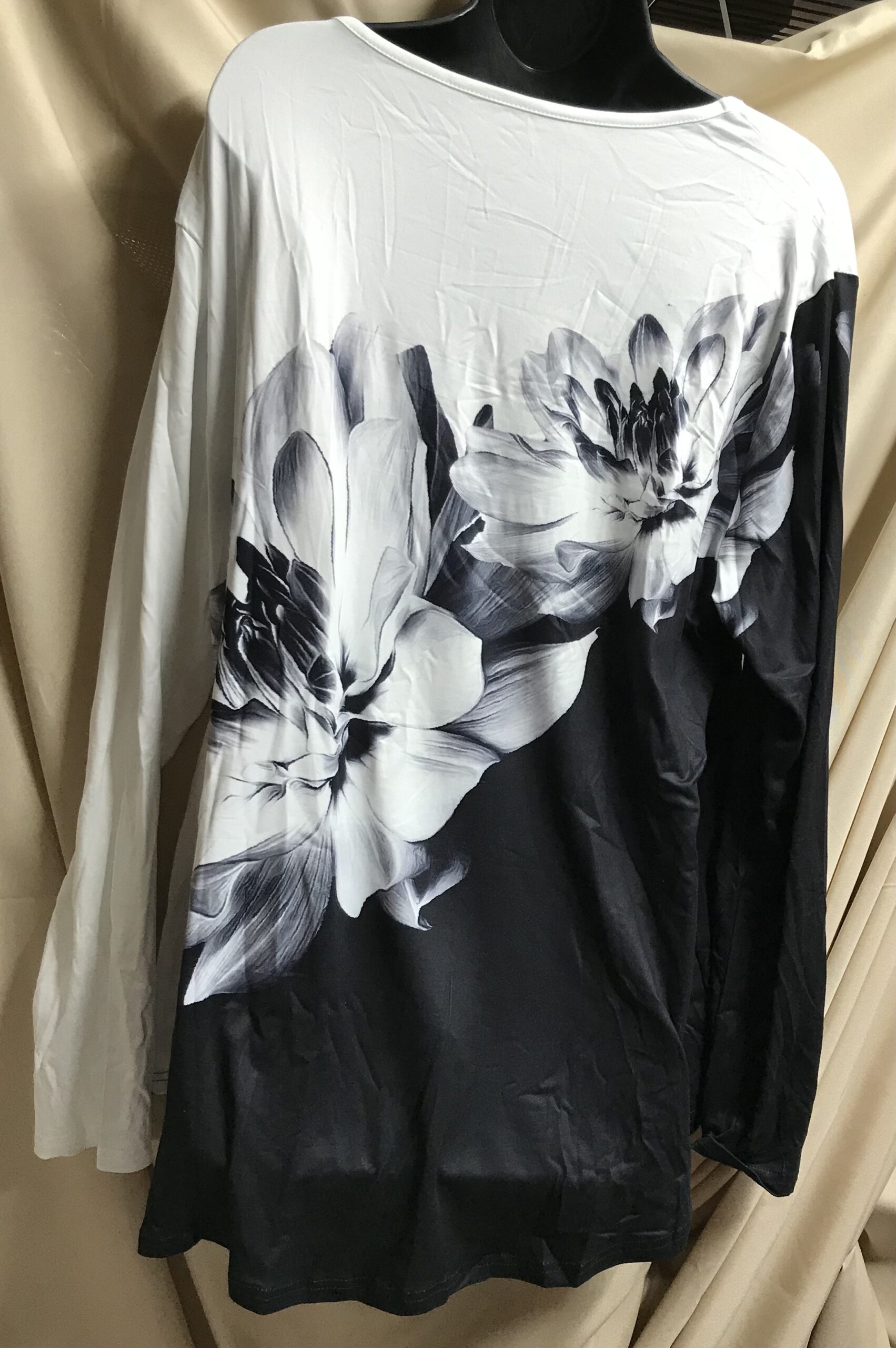 Long sleeve kissmoda women round neck