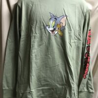 Tom jerry relaxed fit shirt green