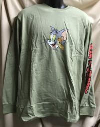 Tom jerry relaxed fit shirt green