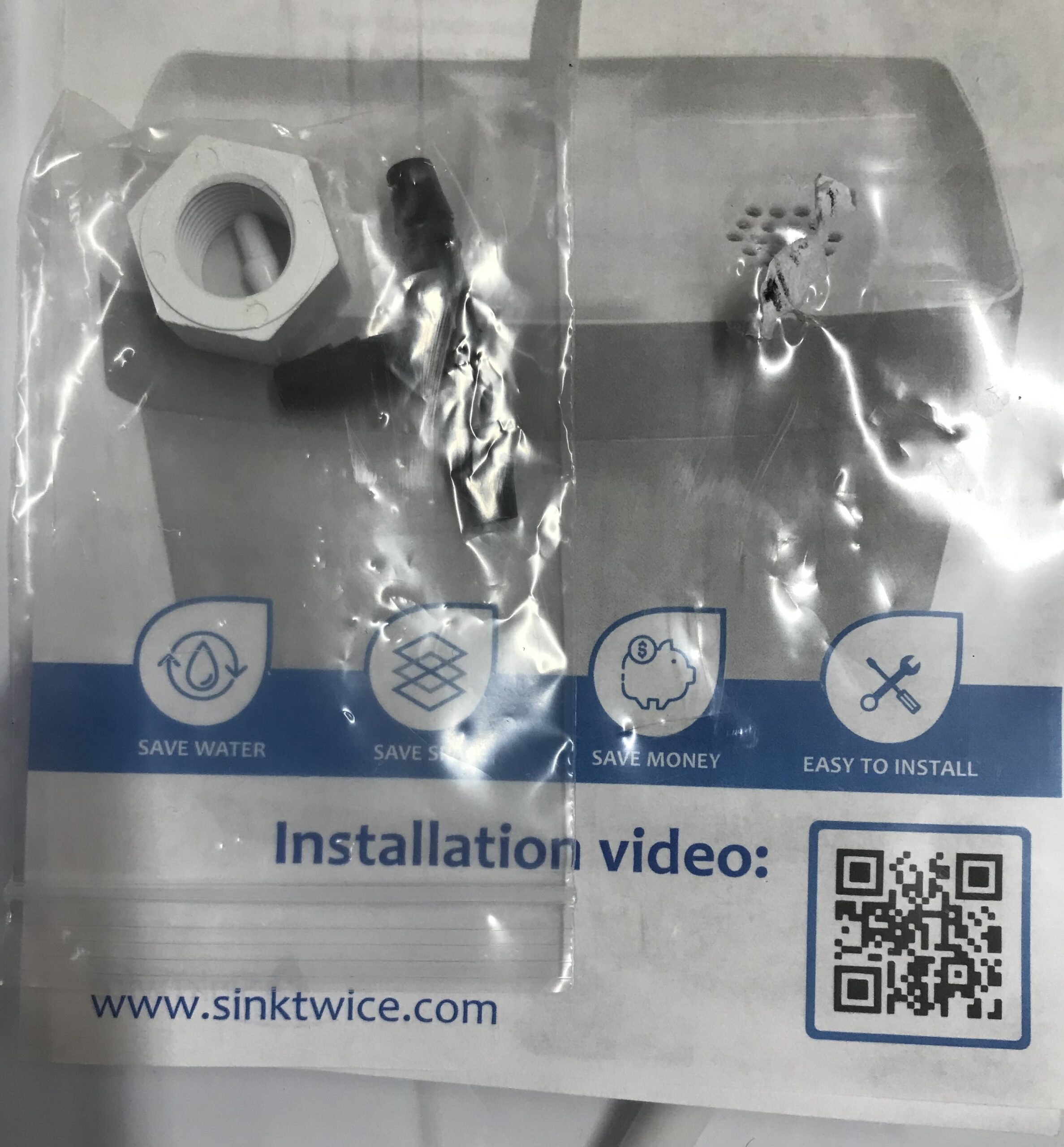 Sink twice toilet tank sink