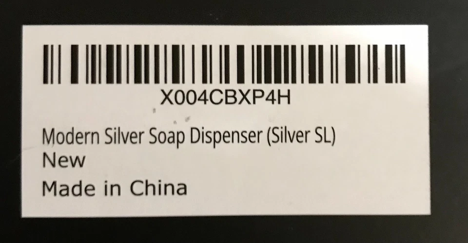 Brighter Barns Modern Silver & White Soap/Lotion Dispensers 16oz (2) – New - Image 5