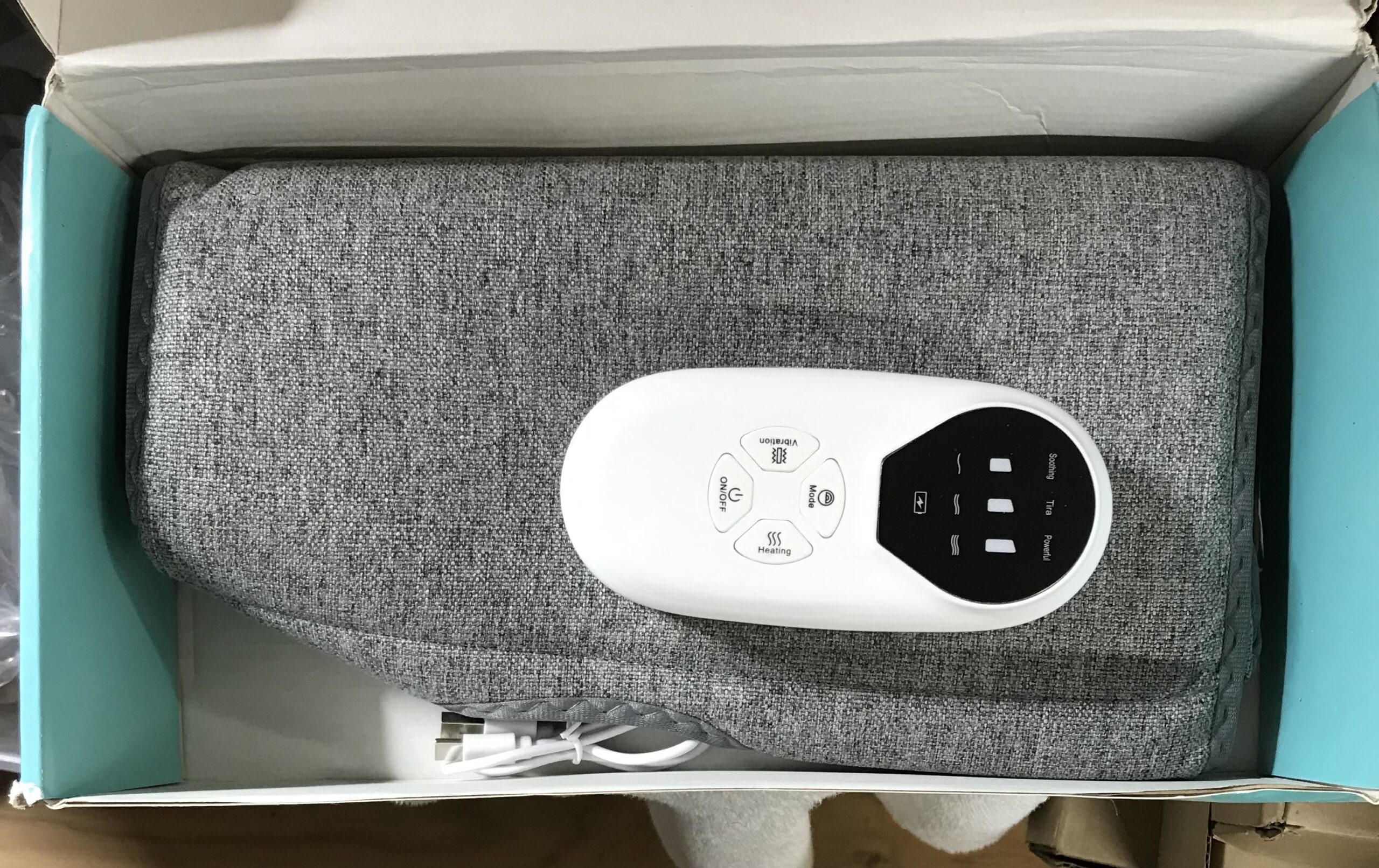 Leg Massager S1 Warm Compress 3 Heat Levels Muscle Fatigue Relief 5V 2000mAh - Image 7