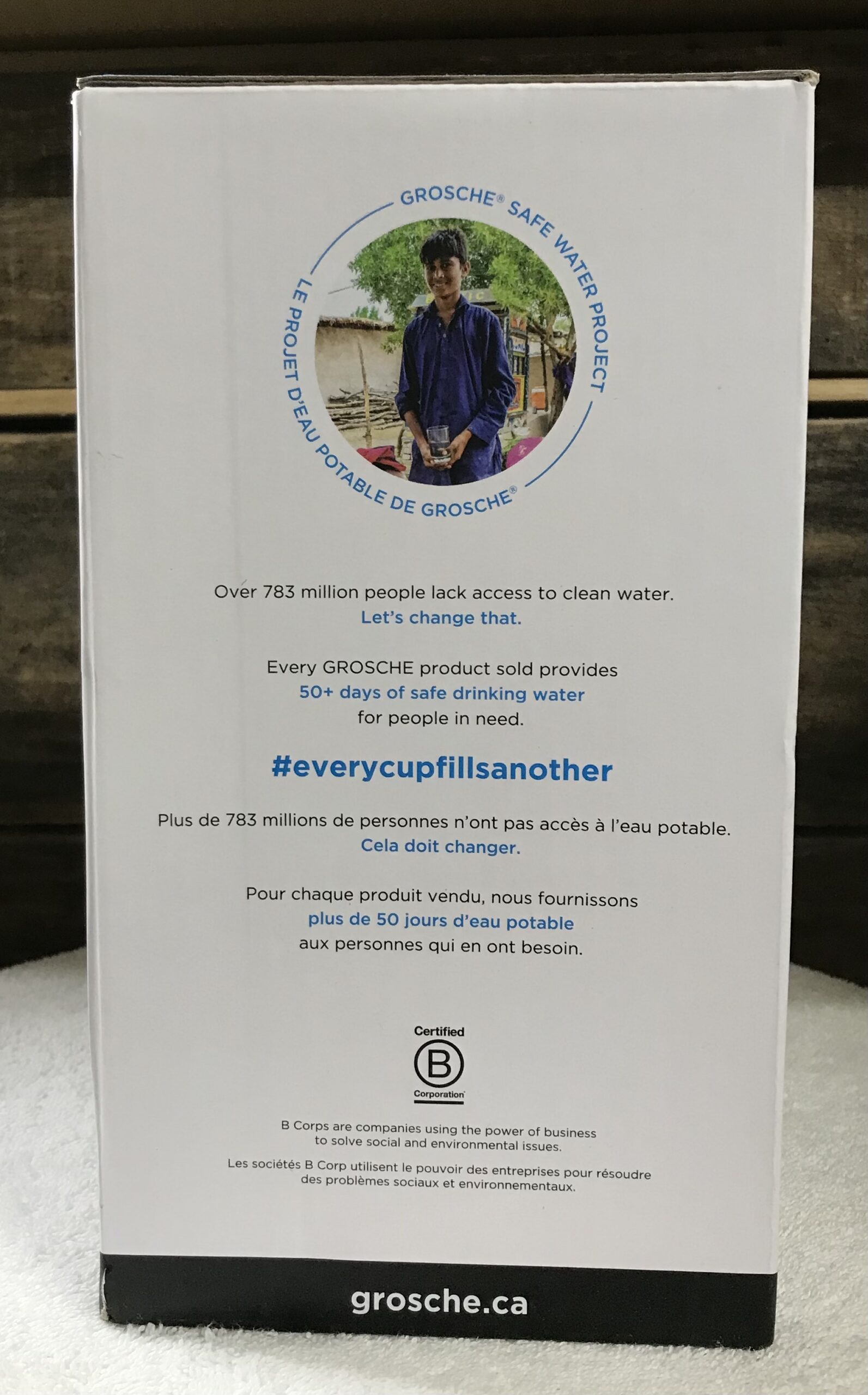 Grosche Austin-G5 Pour Over Coffee Maker 1000ml Hand Blown Glass Filter NEW - Image 4