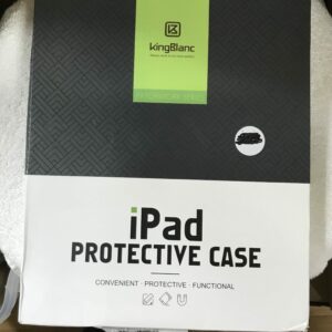 King Blanc iPad Cover