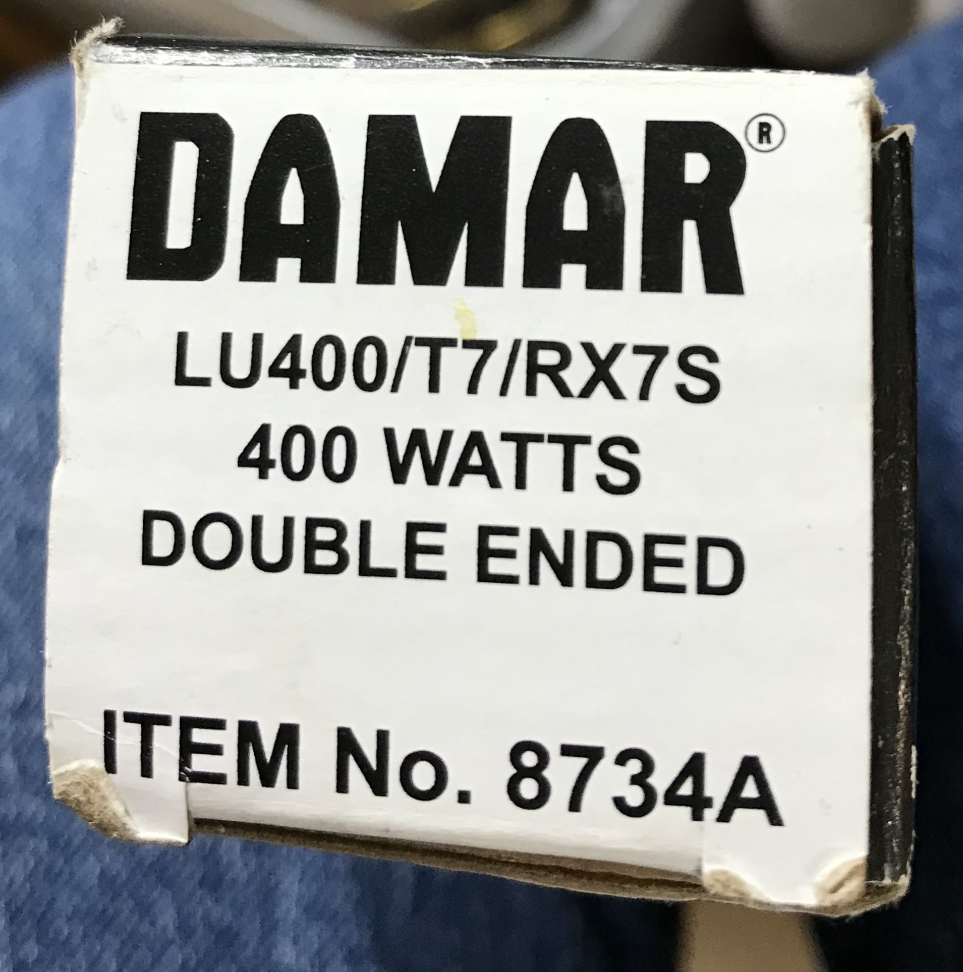 Damar LU400/T7/RX7S Double Ended 400W High Pressure Sodium Lamp - Image 7