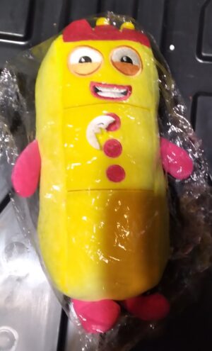 Numberblocks Number 3 Plush – Educational Learning Stuffed Toy – NEW