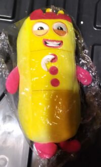 Numberblocks Number 3 Plush – Educational Learning Stuffed Toy – NEW