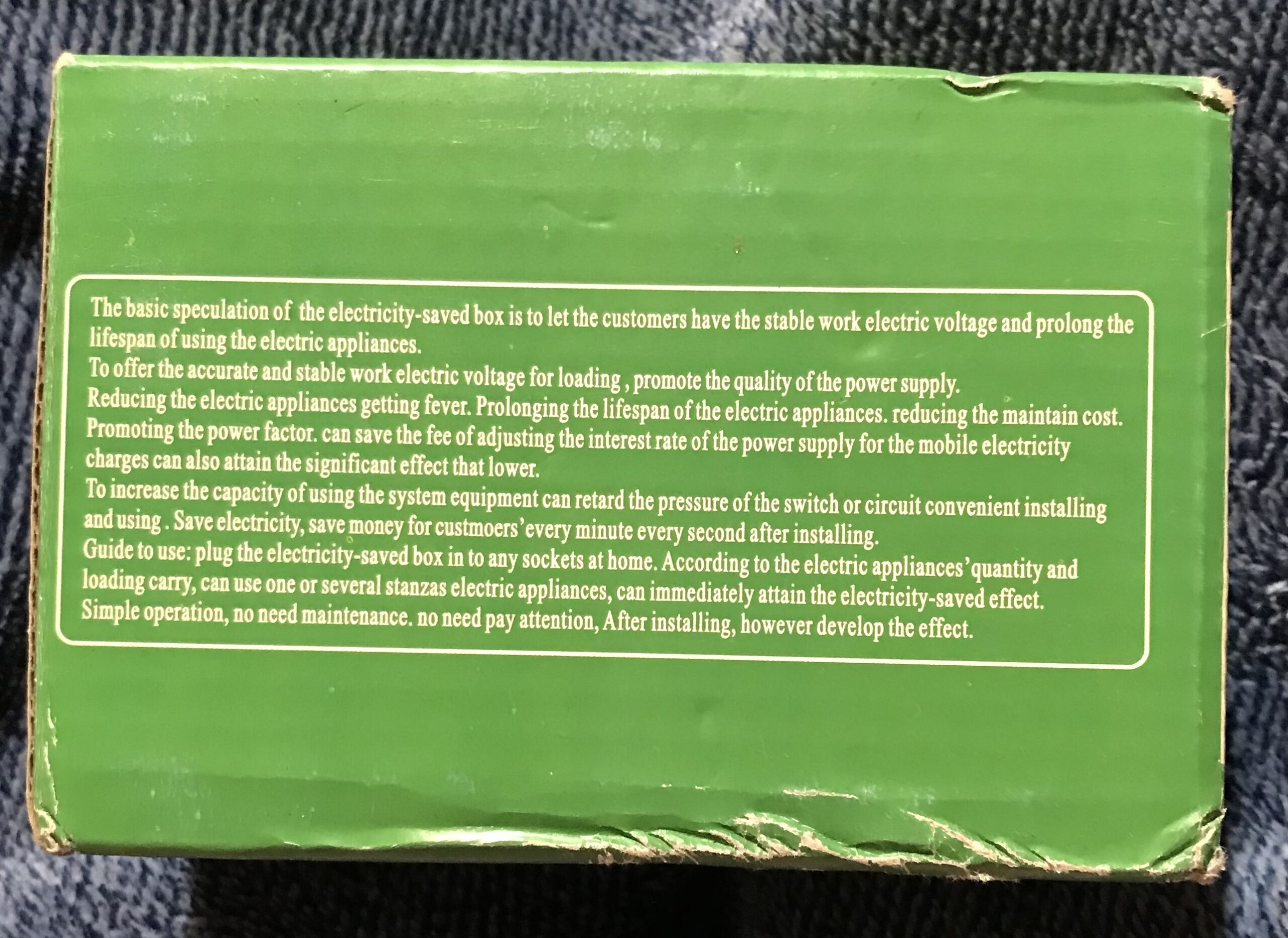 Electricity Saving Box Heavy-Duty Intelligent Digital Power Saver (2) NEW - Image 3