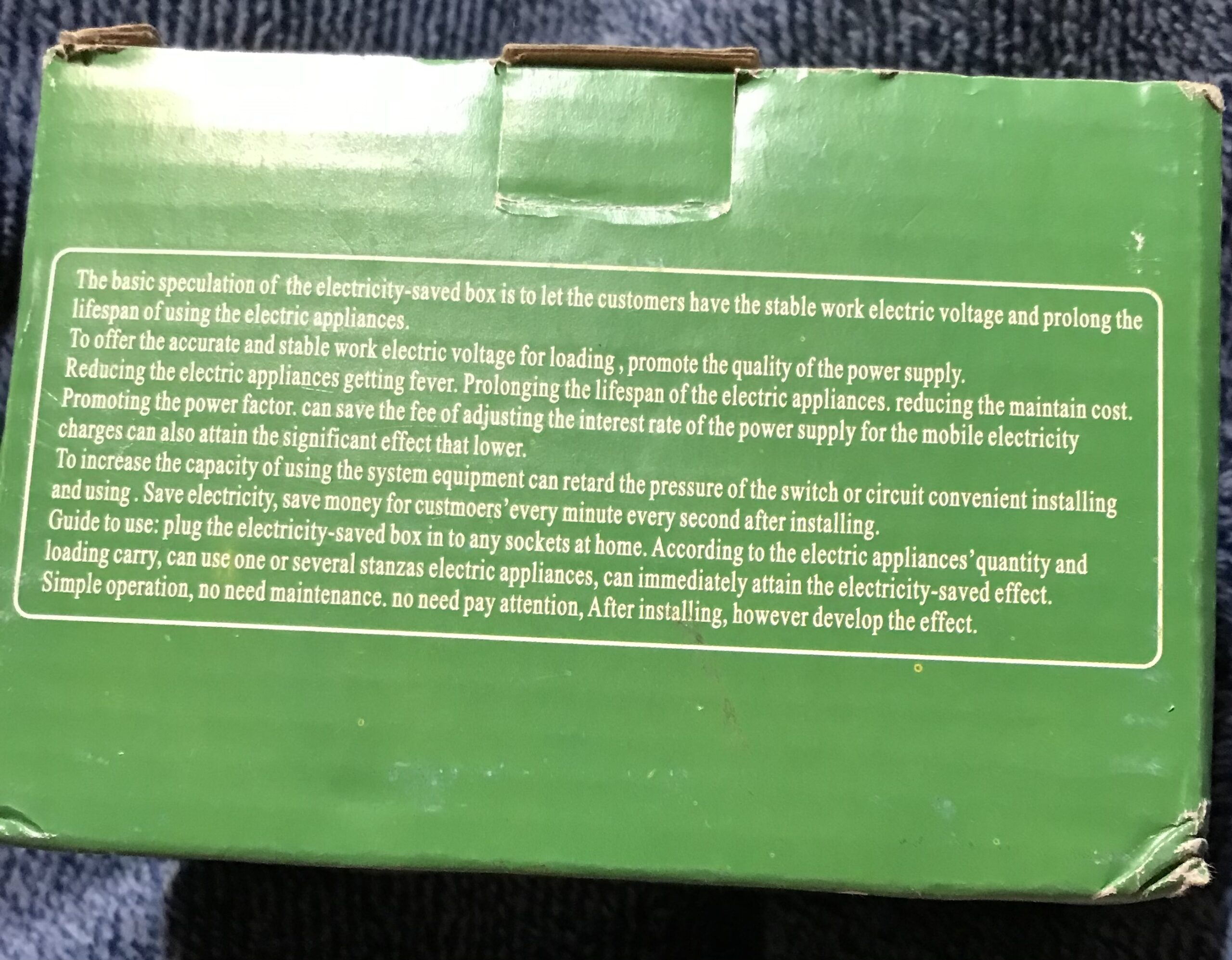 Electricity Saving Box Heavy-Duty Intelligent Digital Power Saver (2) NEW - Image 4