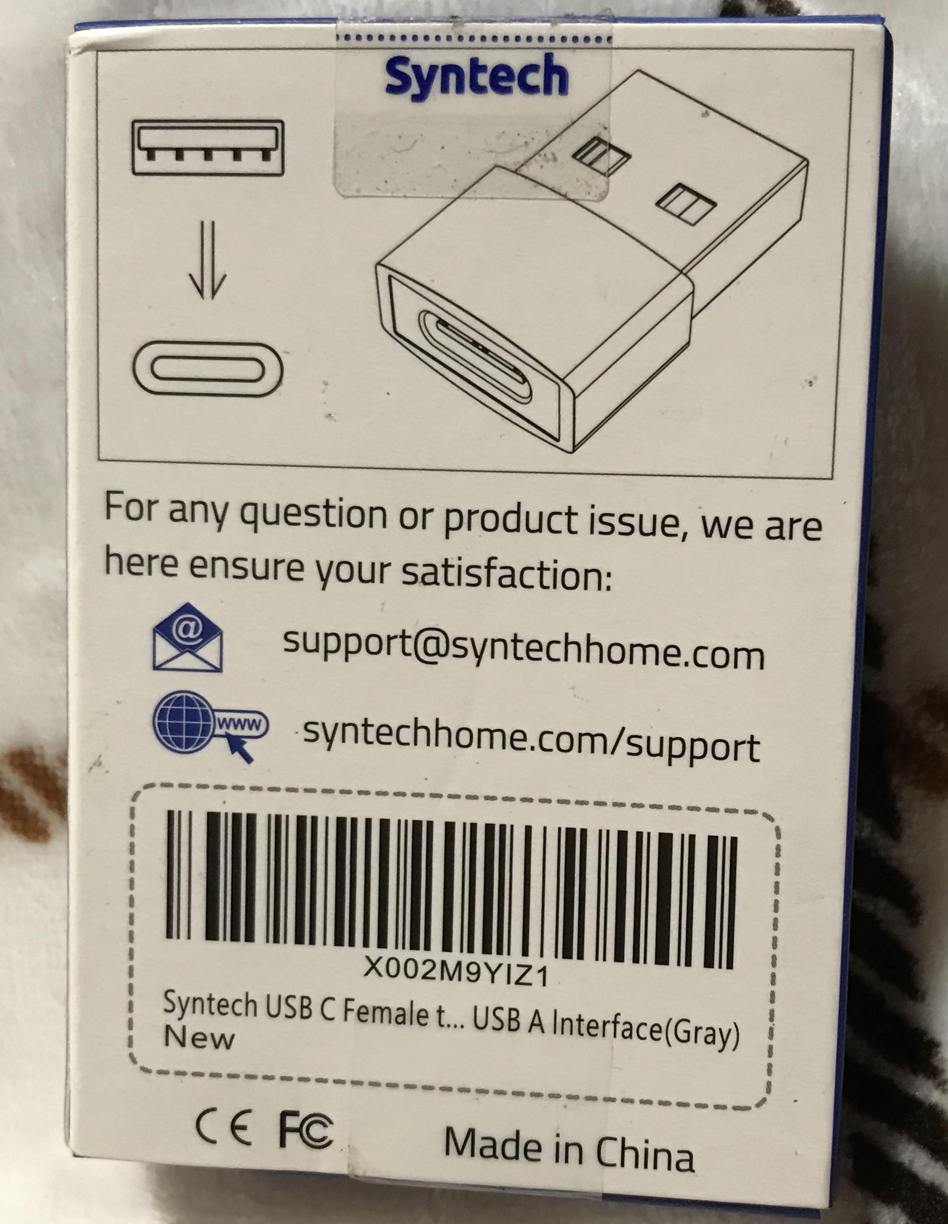 Syntech USB-C Female to USB Male Adapter 3-Pack (6 Boxes) NEW - Image 6