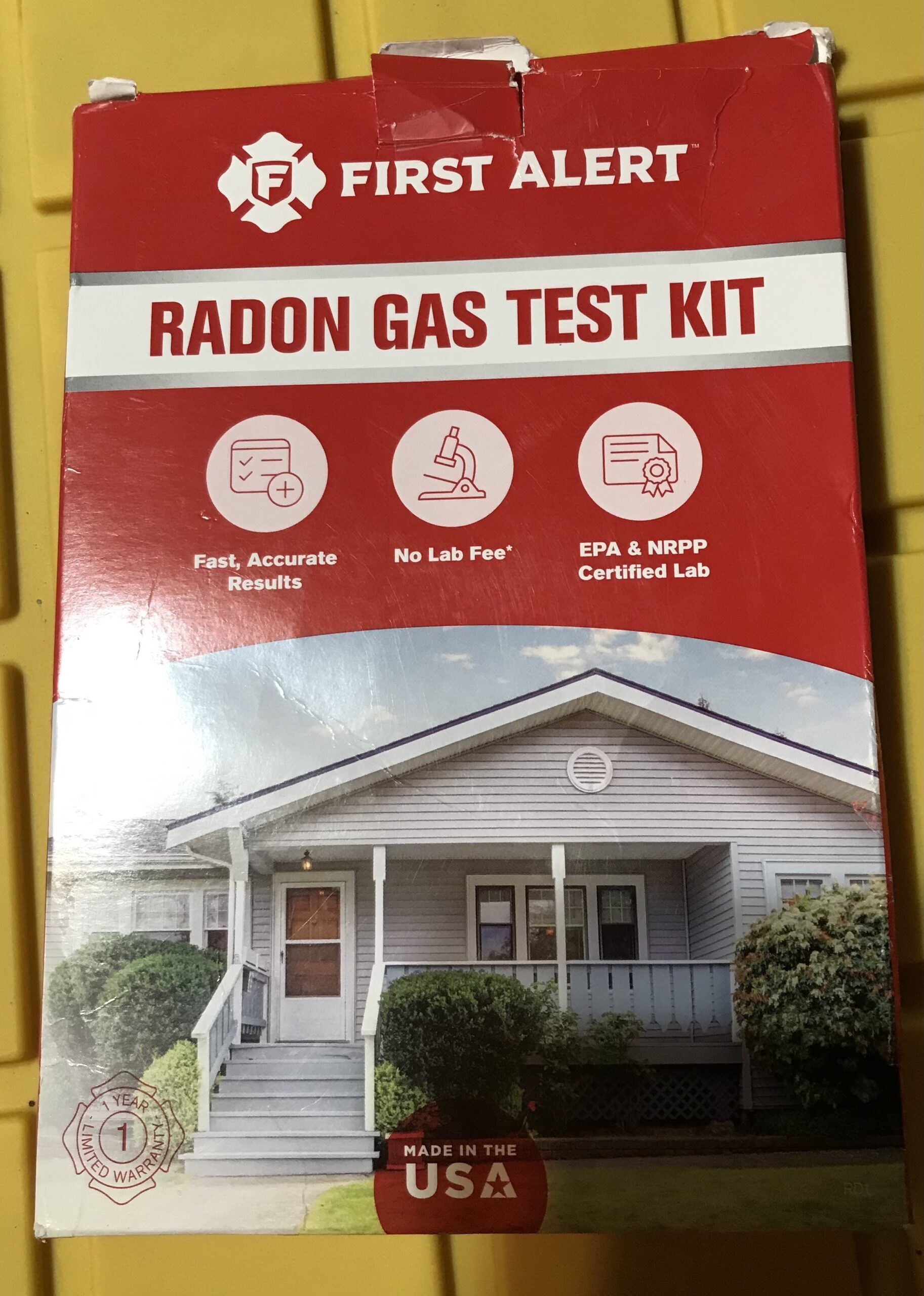 Radon Gas Test Kit