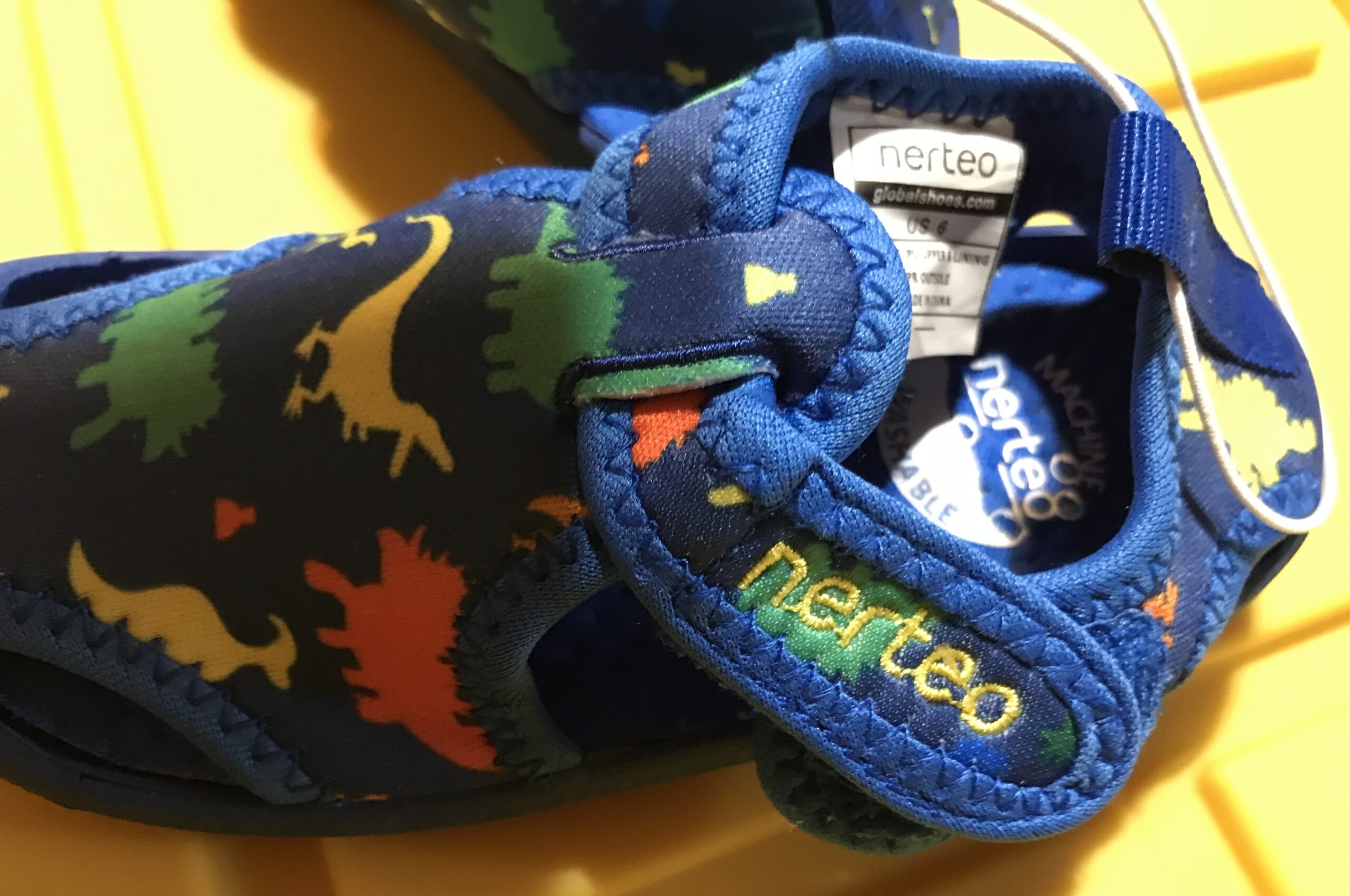 item: Blank TemNerteo Toddler Shoes Size 6 Dinosaur Royal Blue NT190702 NEW X00207A13Lplate (Copy) - Image 3