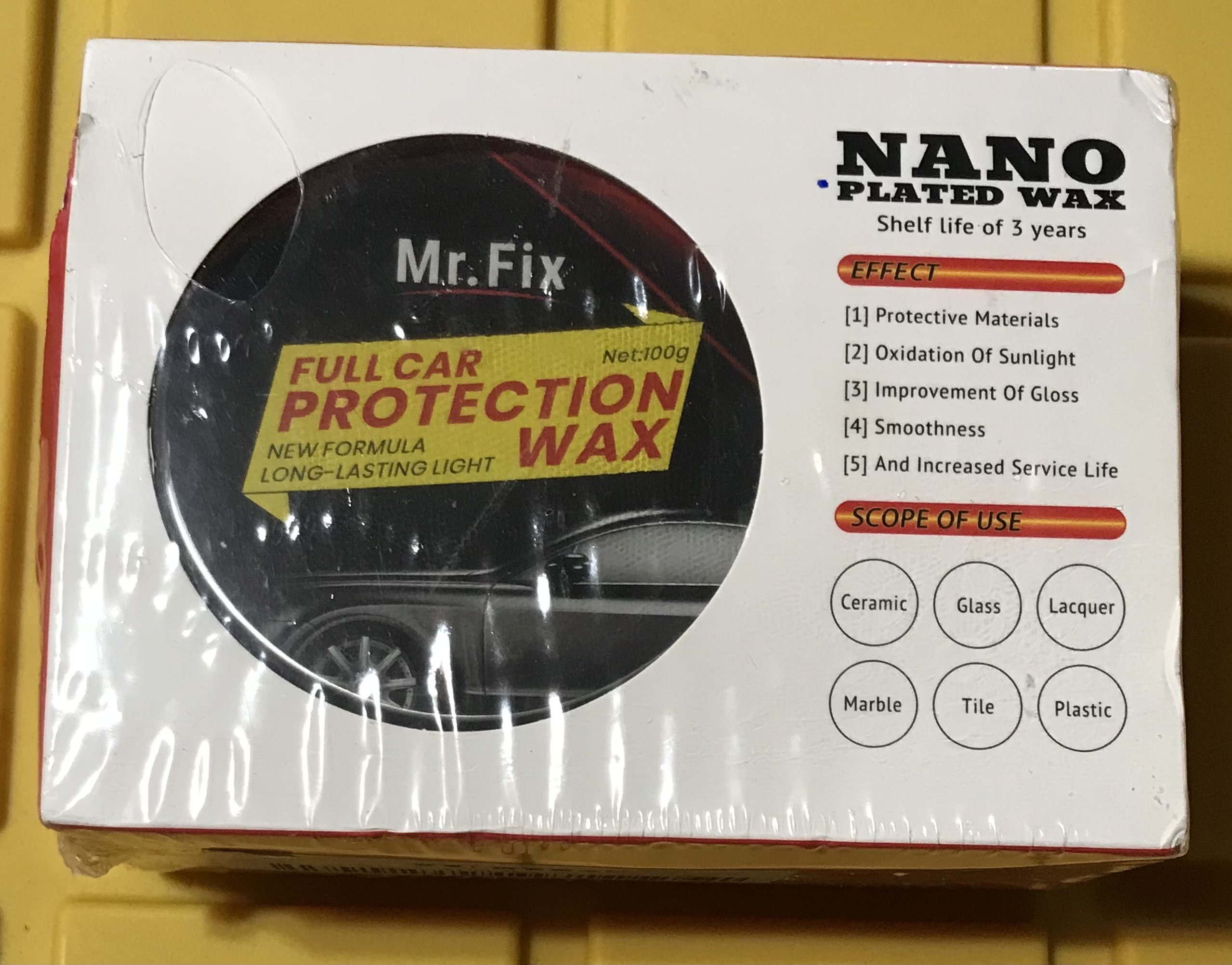 Mr. Fix Nano Plated Wax
