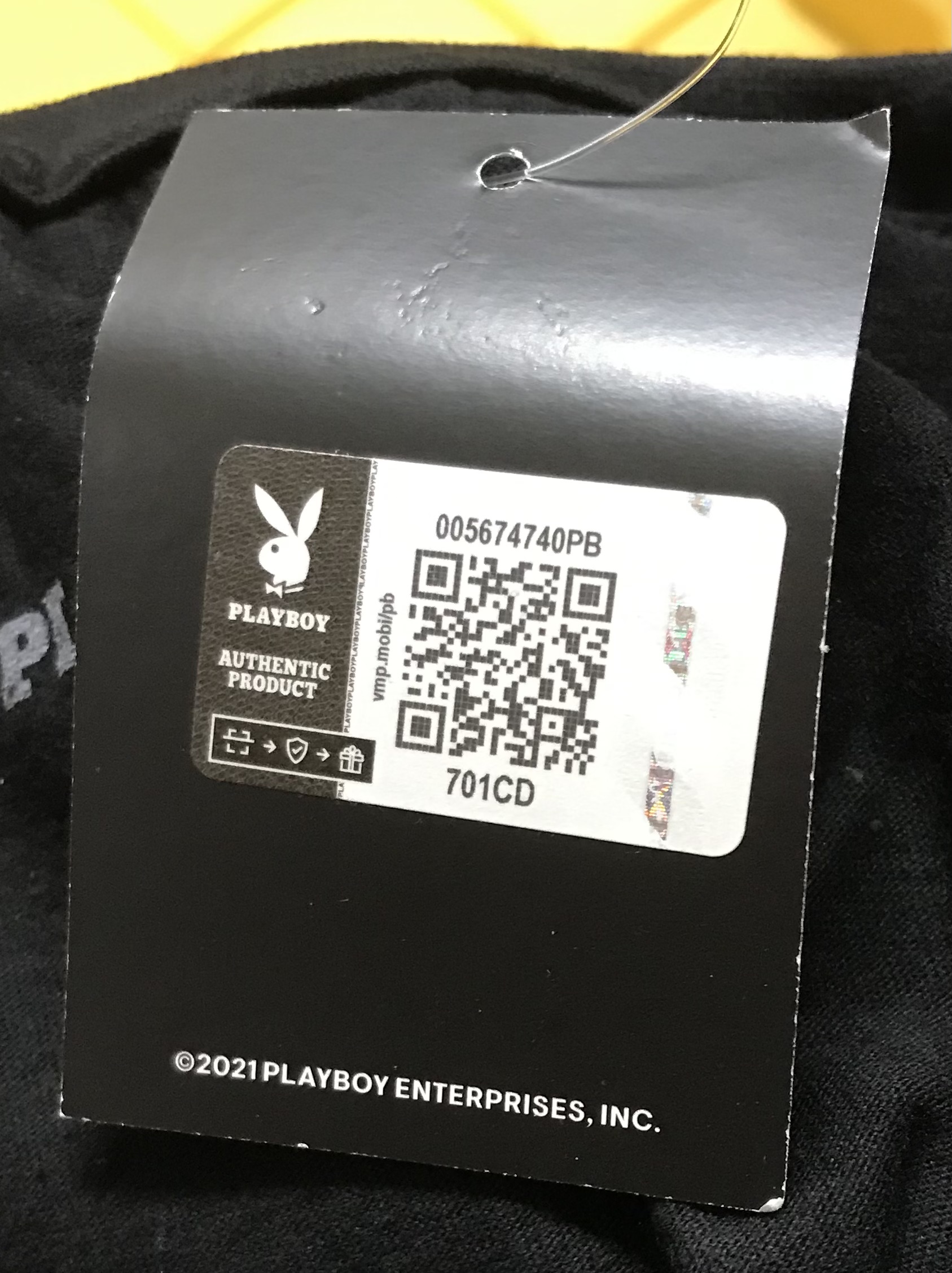 Playboy Japanese Rabbit Head Long Sleeve Shirt Black Size L – NEW - Image 6