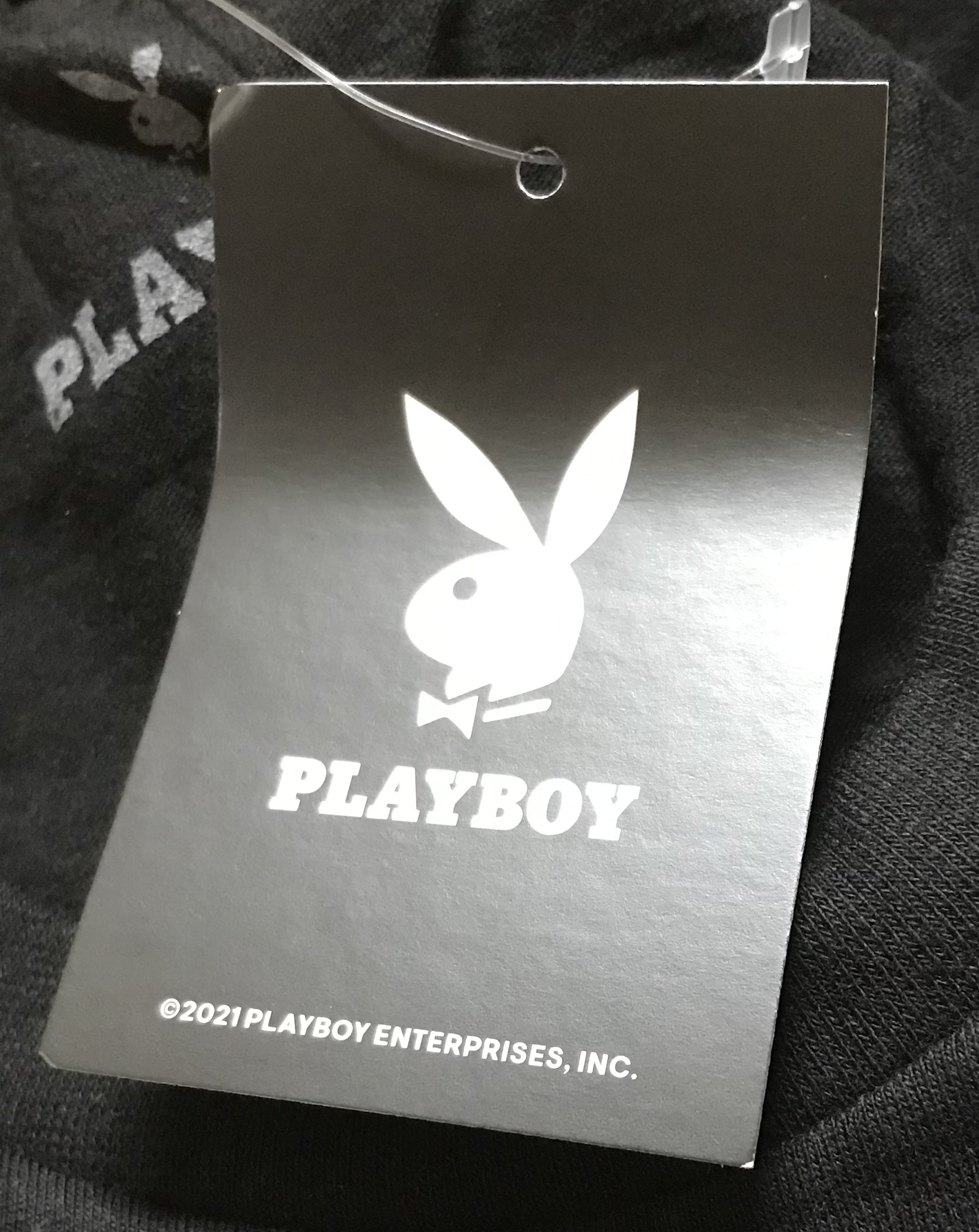 Playboy Japanese Rabbit Head Long Sleeve Shirt Black Size L – NEW - Image 7