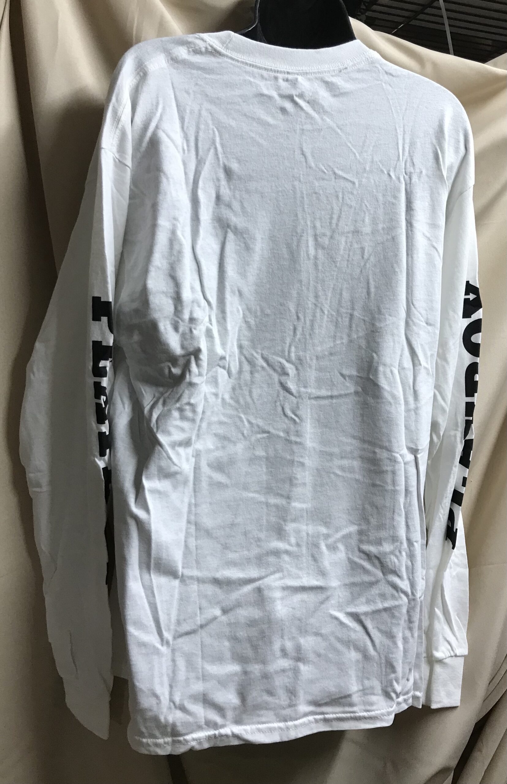 Playboy White Tee Shirt Black Bunny Logo Size Large PB-1357 NEW - Image 3