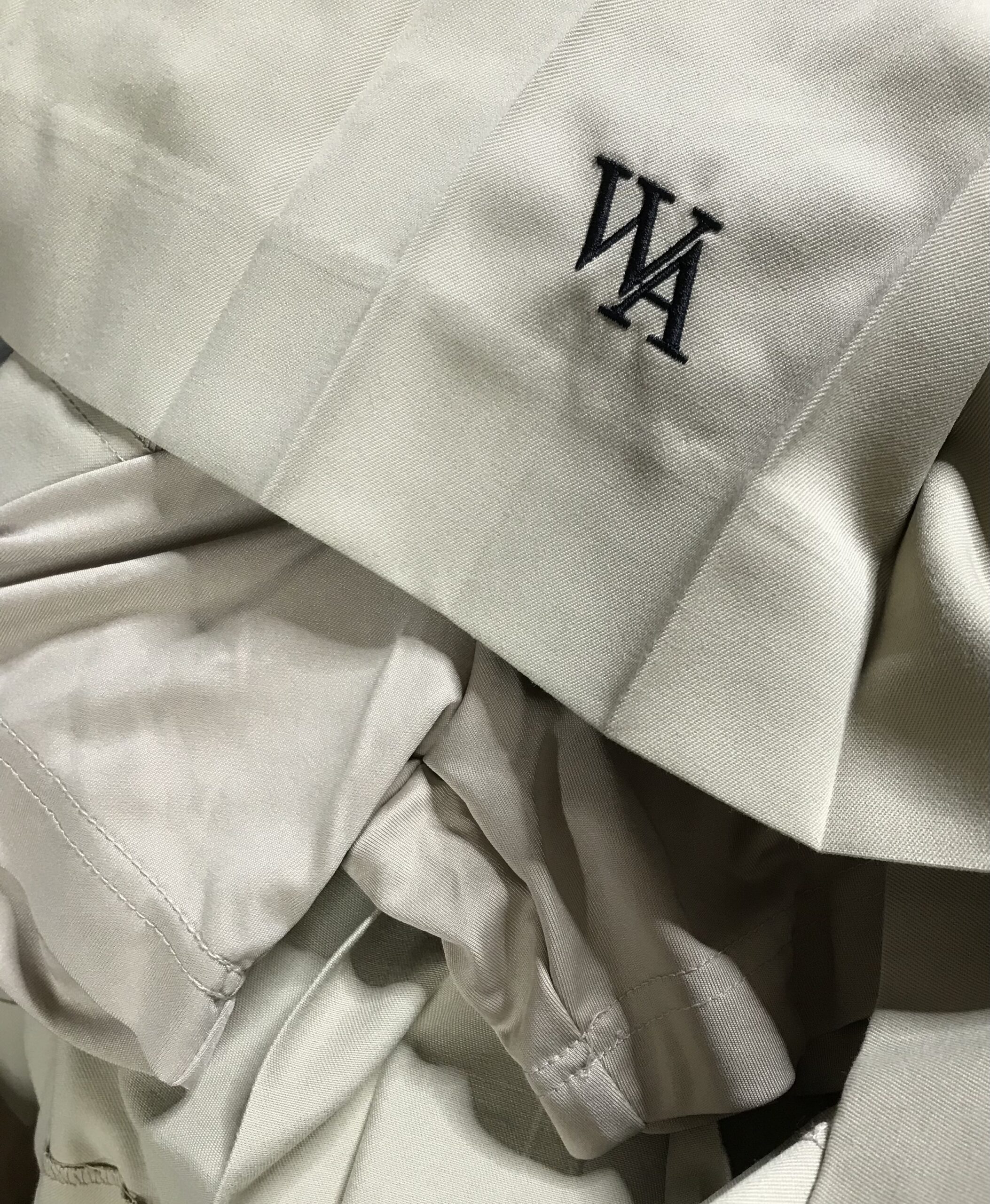 Mills Uniform Girls Khaki Skort Size 7 WA Monogram M508-901 NEW - Image 6