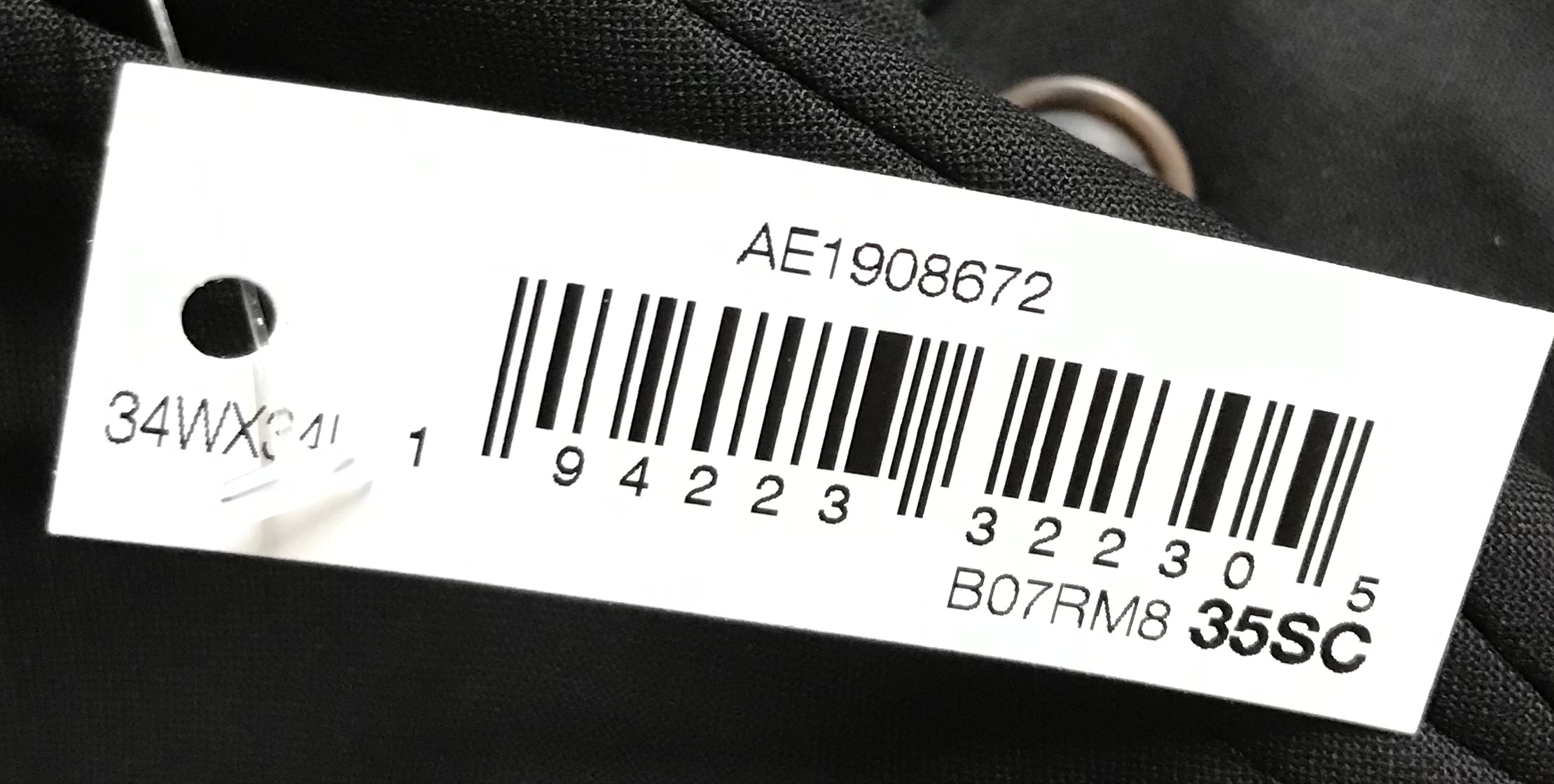 Amazon Essentials Men’s Slim Fit Black Dress Pants 34x34 Wrinkle Resistant NEW - Image 4