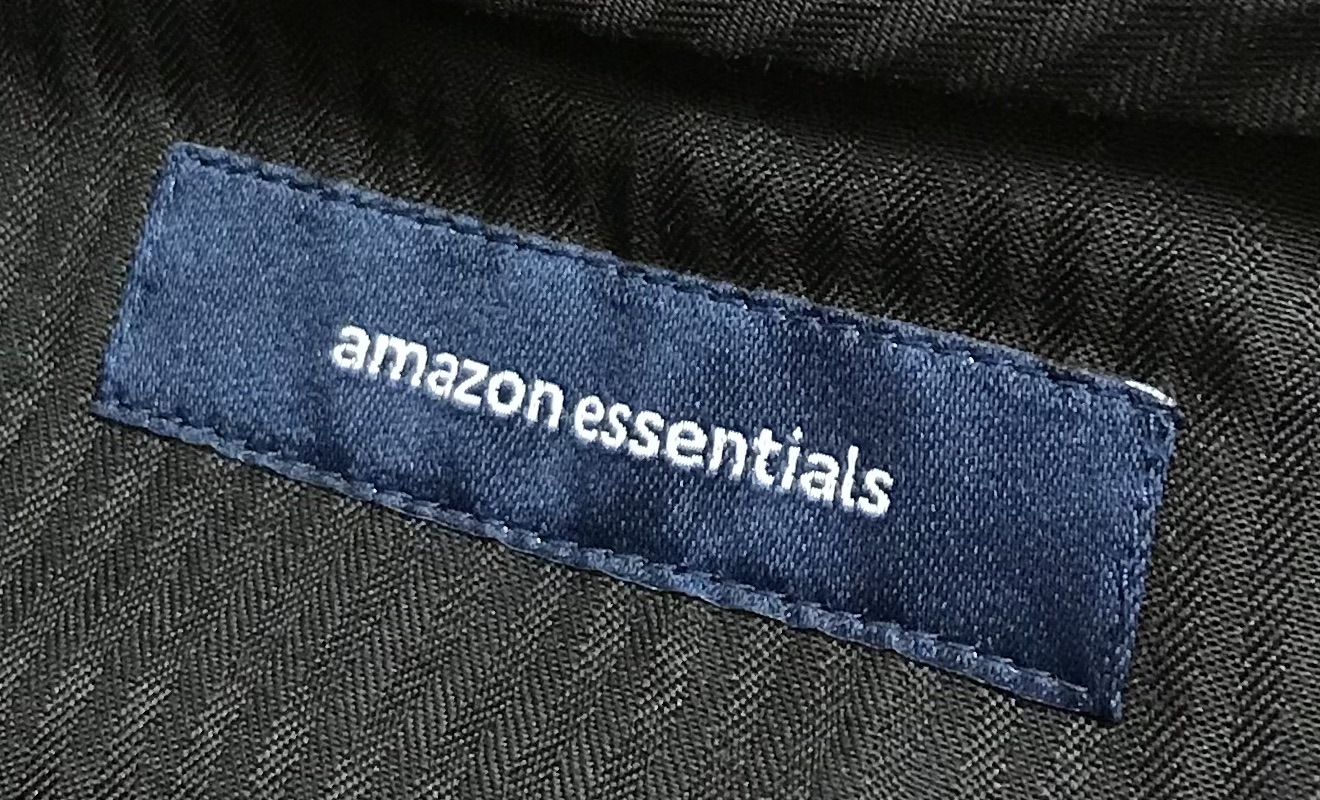 Amazon Essentials Men’s Slim Fit Black Dress Pants 34x34 Wrinkle Resistant NEW - Image 6