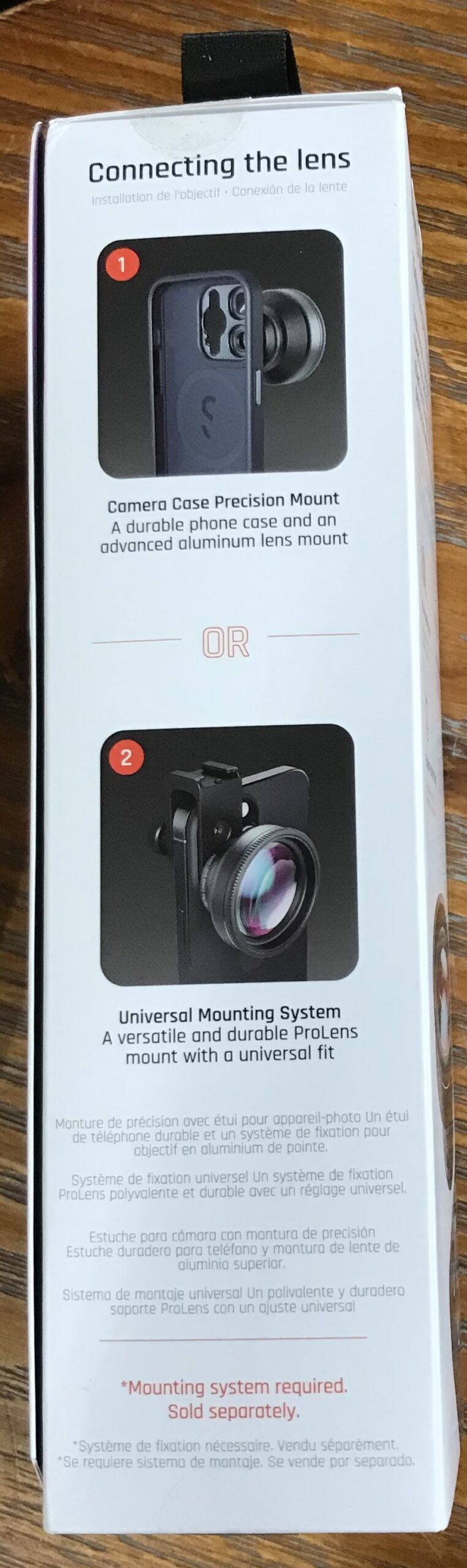 ShiftCam LensUltra 75mm Long Range Macro Lens Smartphone Photography NEW - Image 5