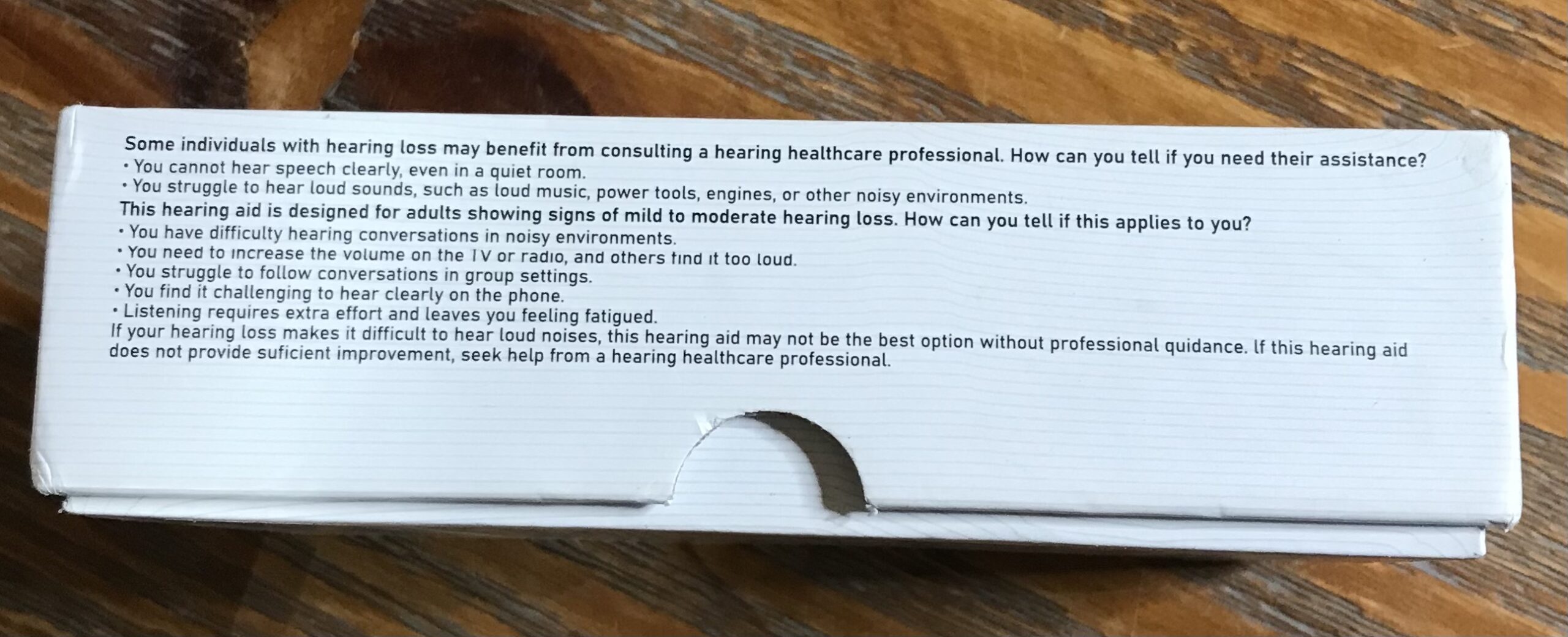 Hearia Hearing Aids White Pair Personal Sound Amplifiers NEW - Image 4