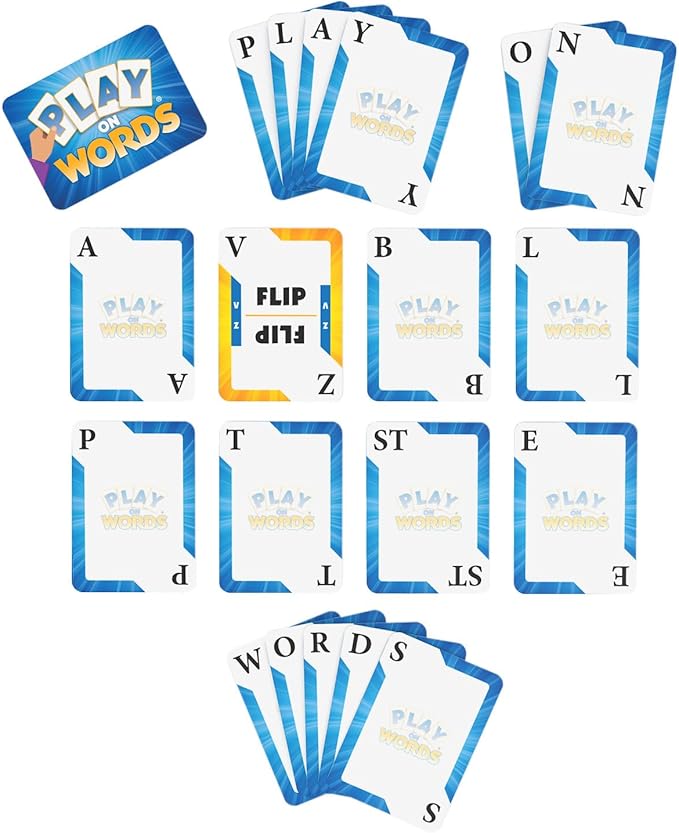 Play on Words Word-Building Card Game Ages 8+ 1–4 Players NEW - Image 4