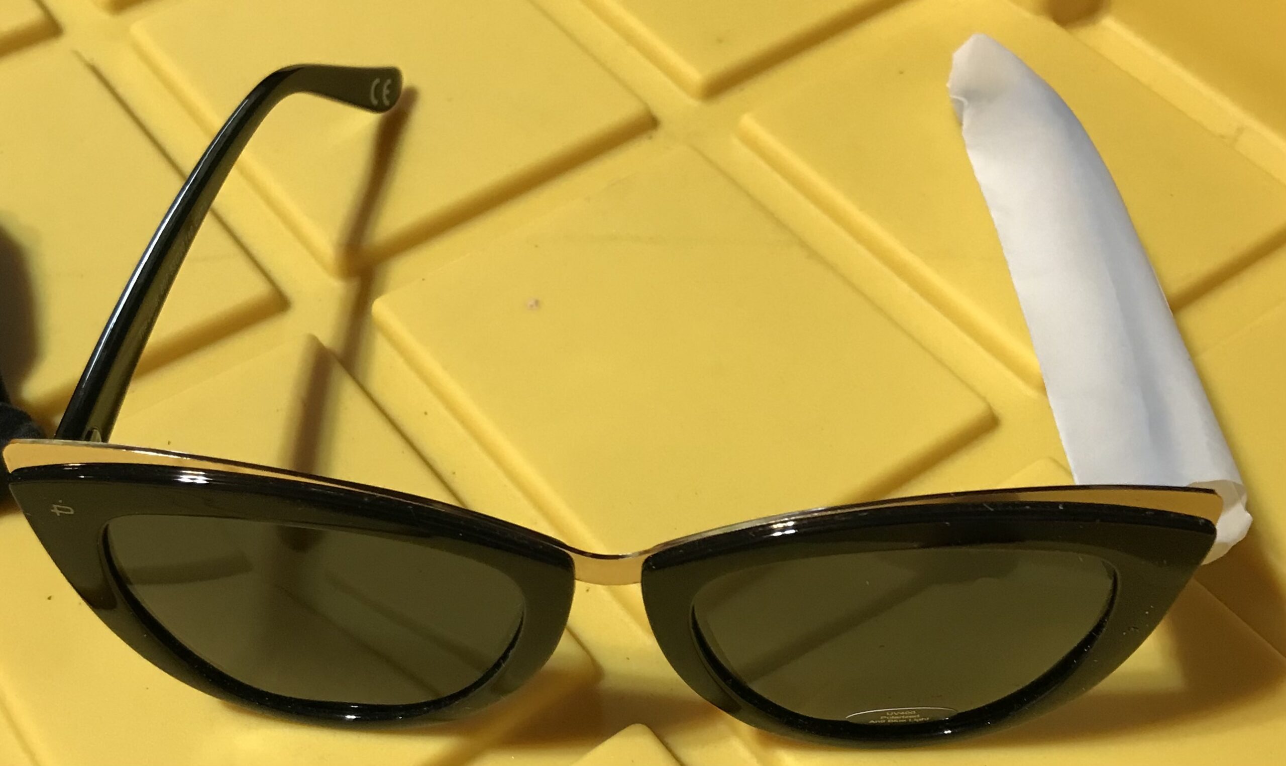 Prive Revaux Juliet Sunglasses Black Gold Accent PRV-FA-014 New - Image 10