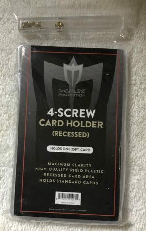 4-Screw Card Holder