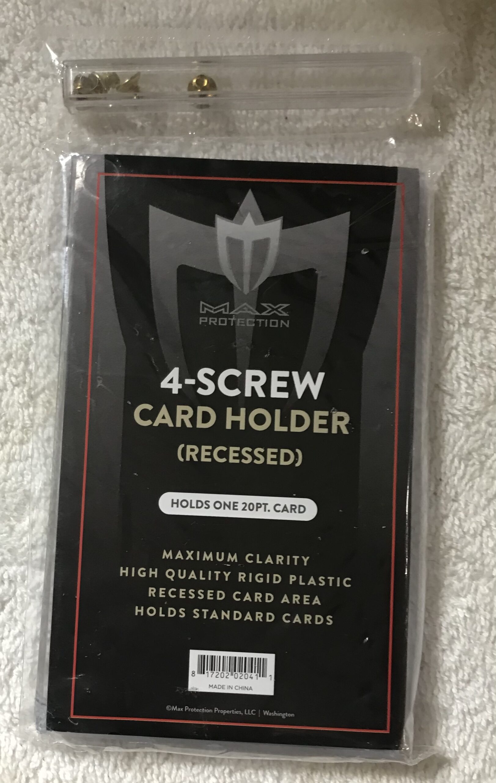 4-Screw Card Holder