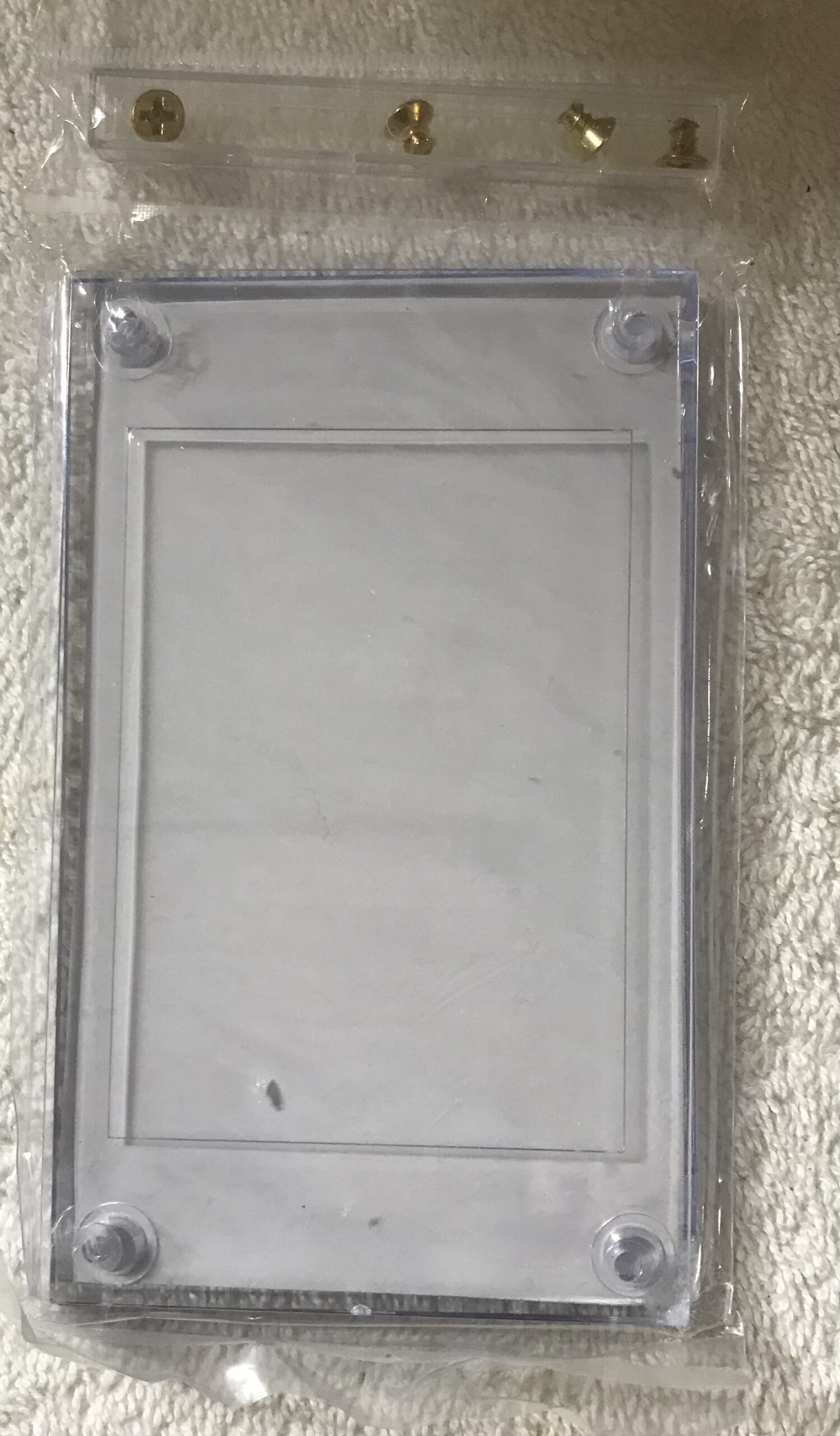 Max Pro Recessed Trading Card Holders 20pt Set of 3 Ultra Clear - Image 3