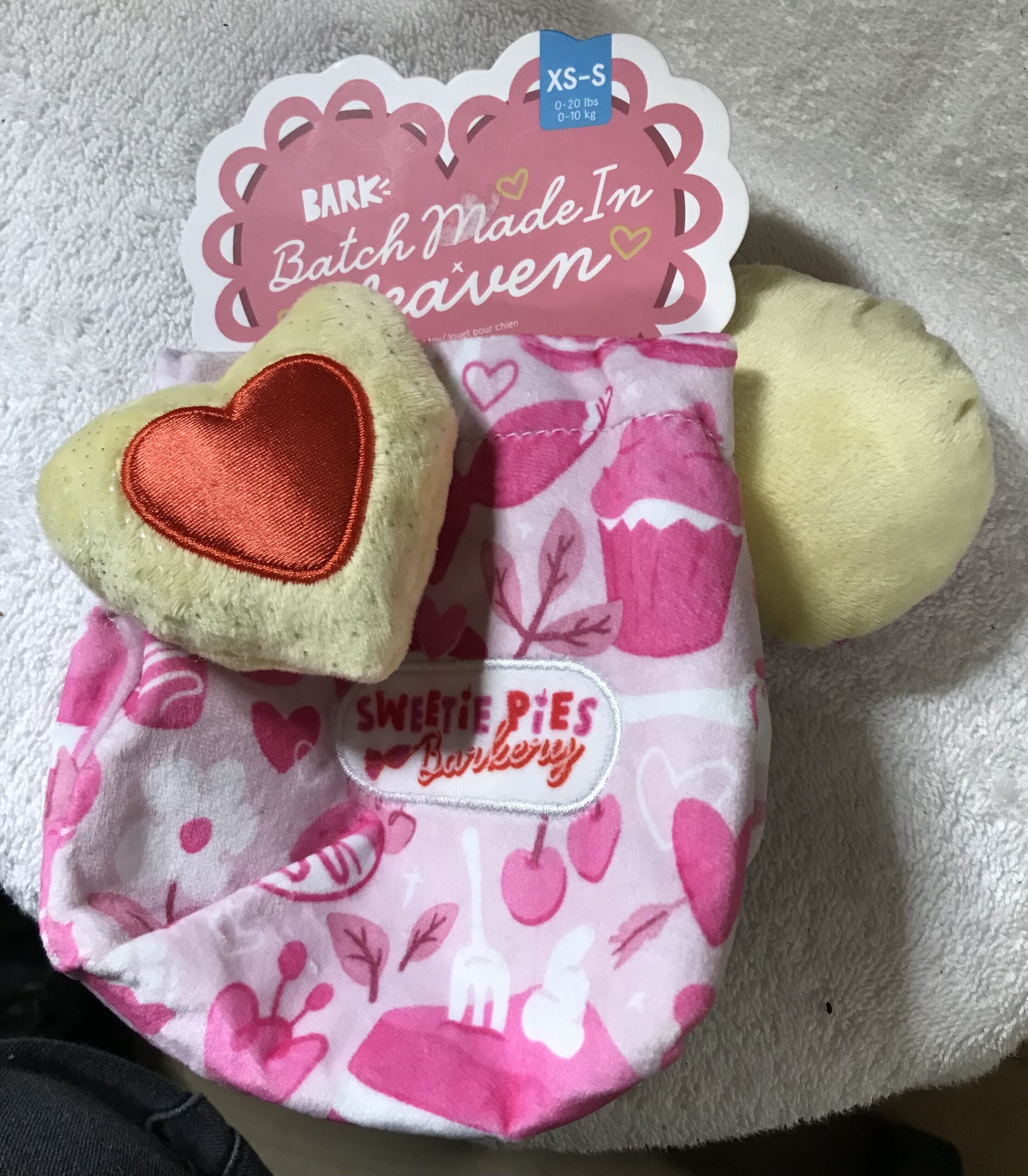 BARK Small Dog Toys Set of 3 Barkpack Plush Toys XS–S NEW - Image 6