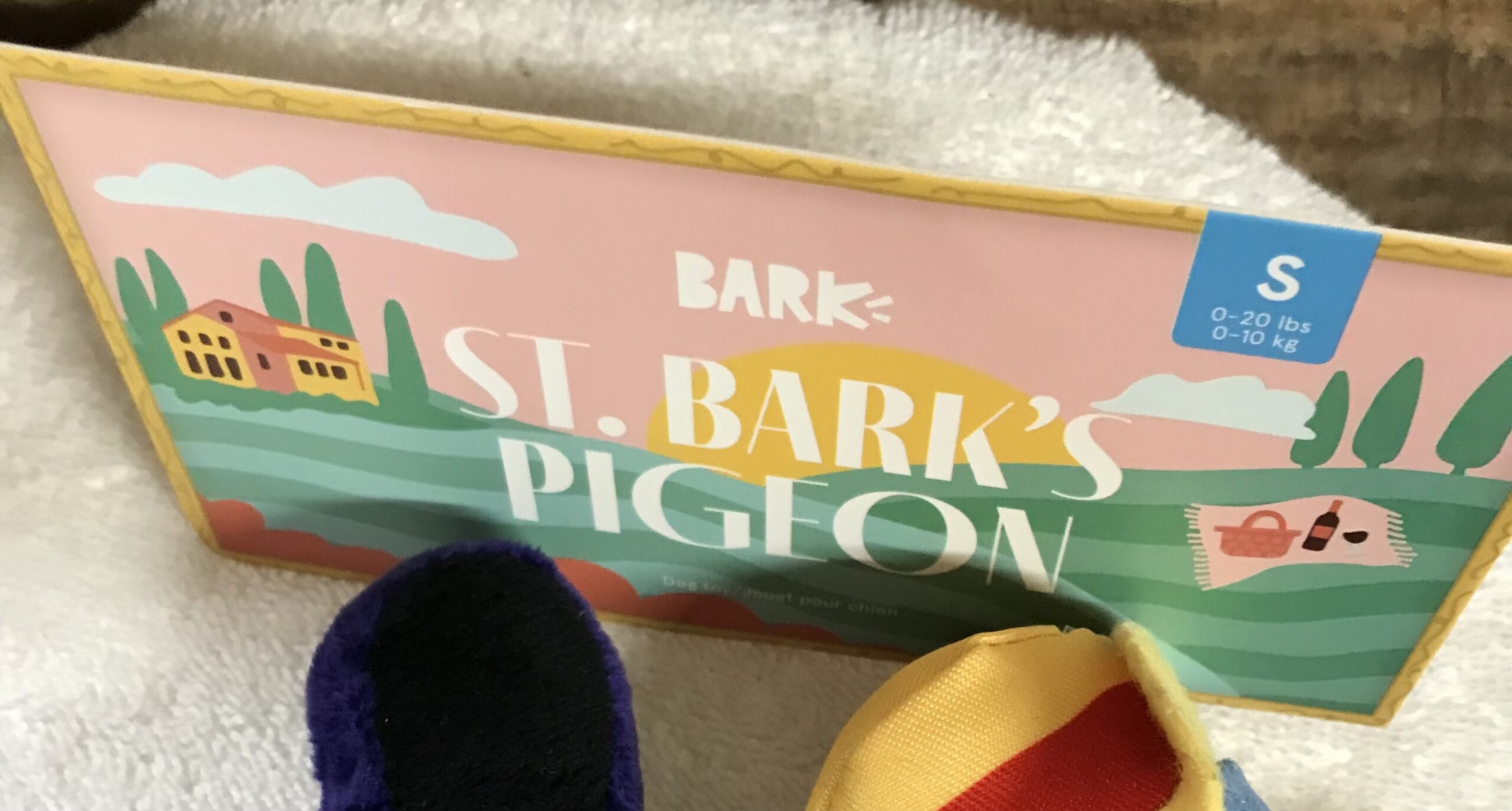 BARK Dog Toys Set of 4 Plush Dinosaur & Pigeon Toys XS–S NEW - Image 20