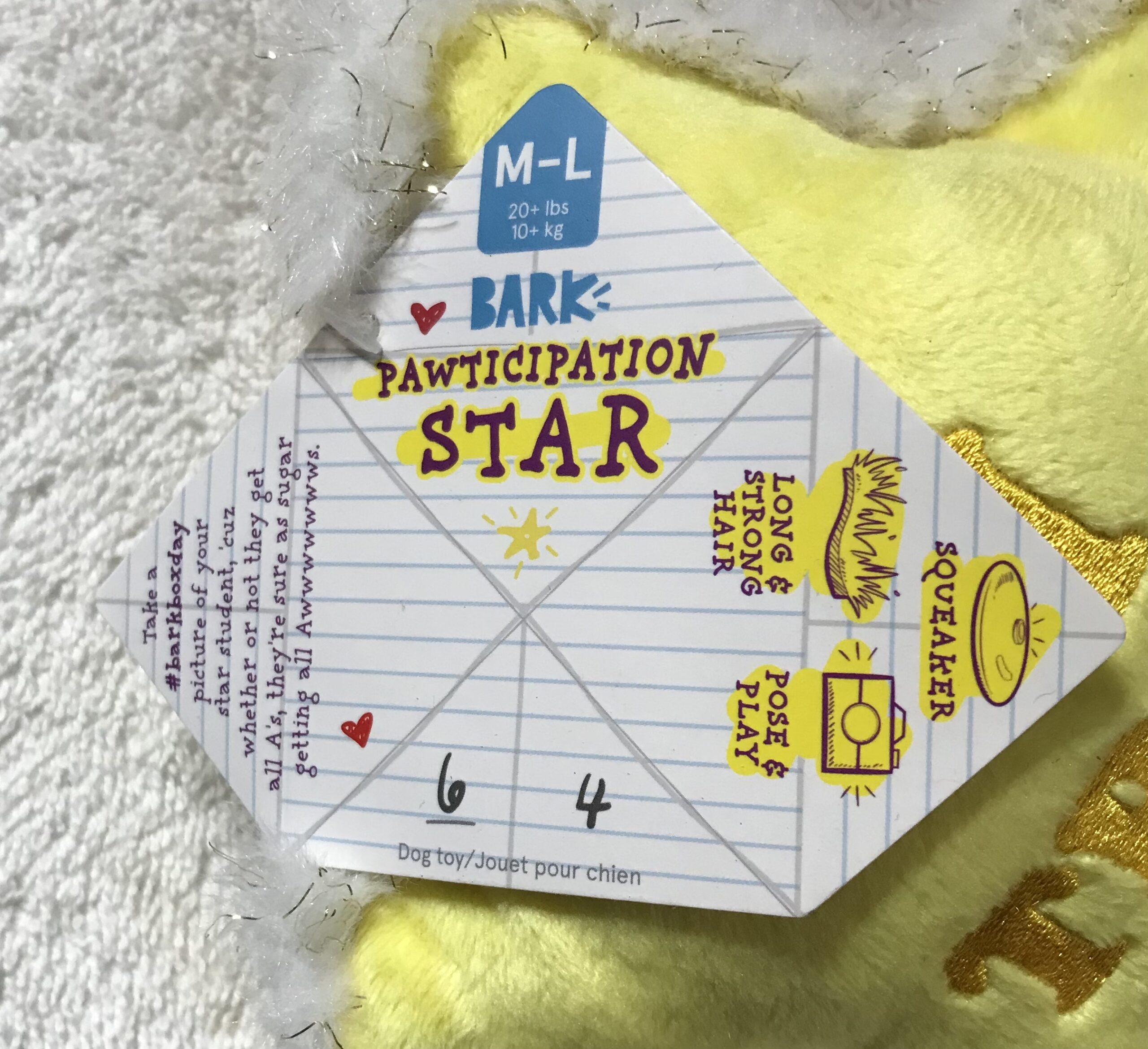 BARK School Dog Pack Toy Bundle 5 Toys M-L Plus Super Chewer NEW - Image 7