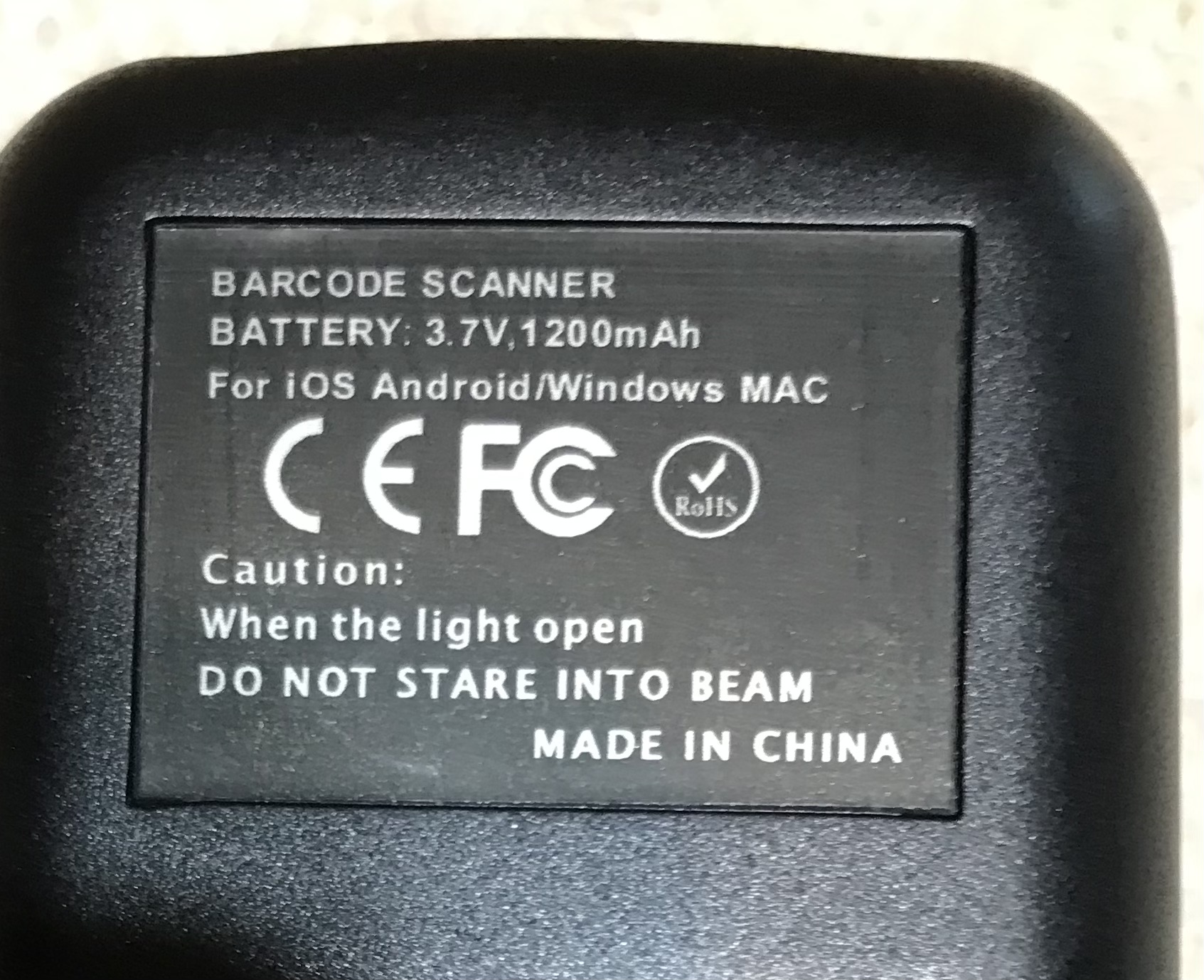 Wireless Barcode Scanner Bluetooth 2.4G USB iOS Android PC Mac NEW - Image 4