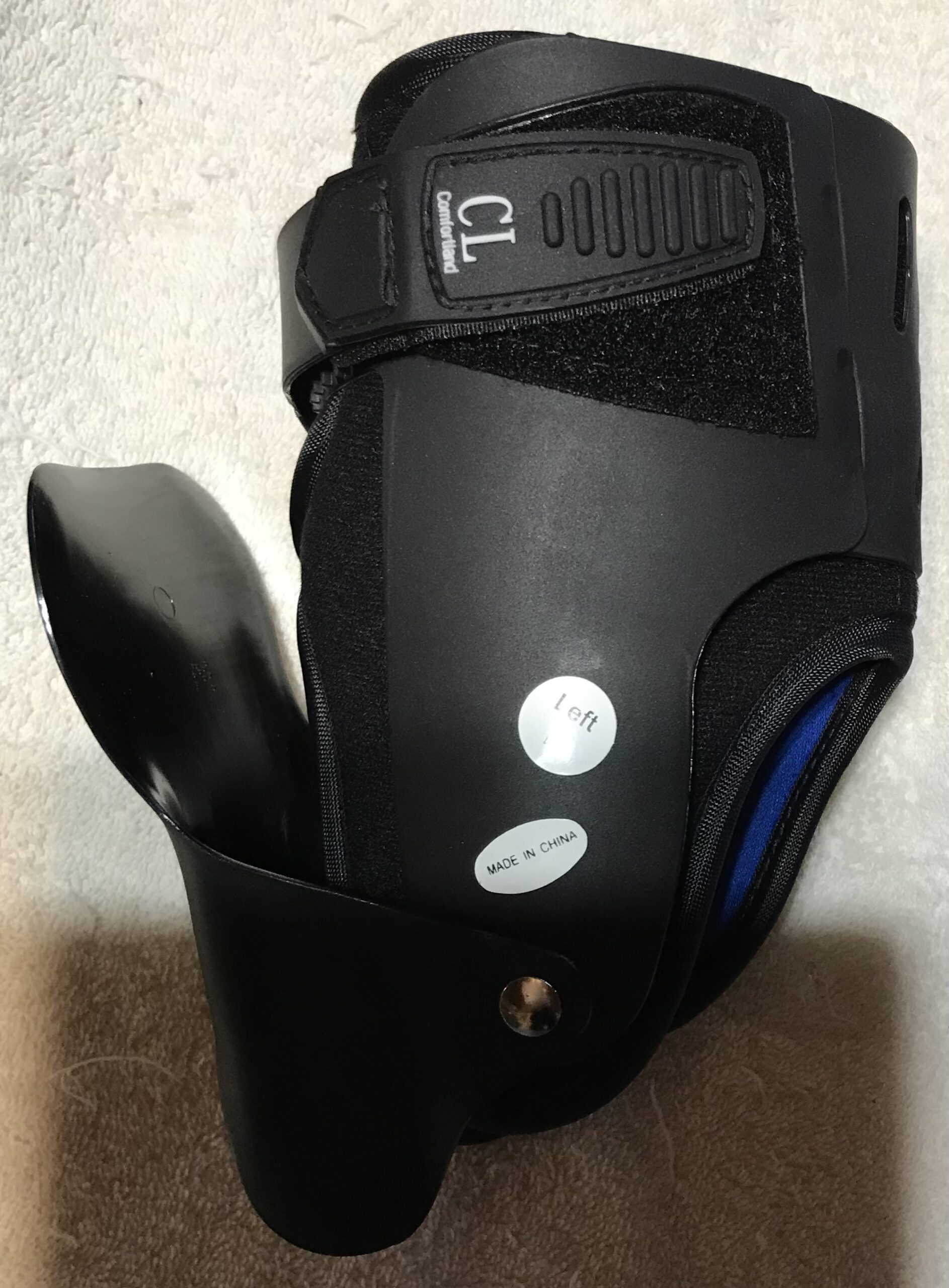 Comfortland CL Accord Ankle Brace III Black/Blue Medium L or R NEW - Image 3
