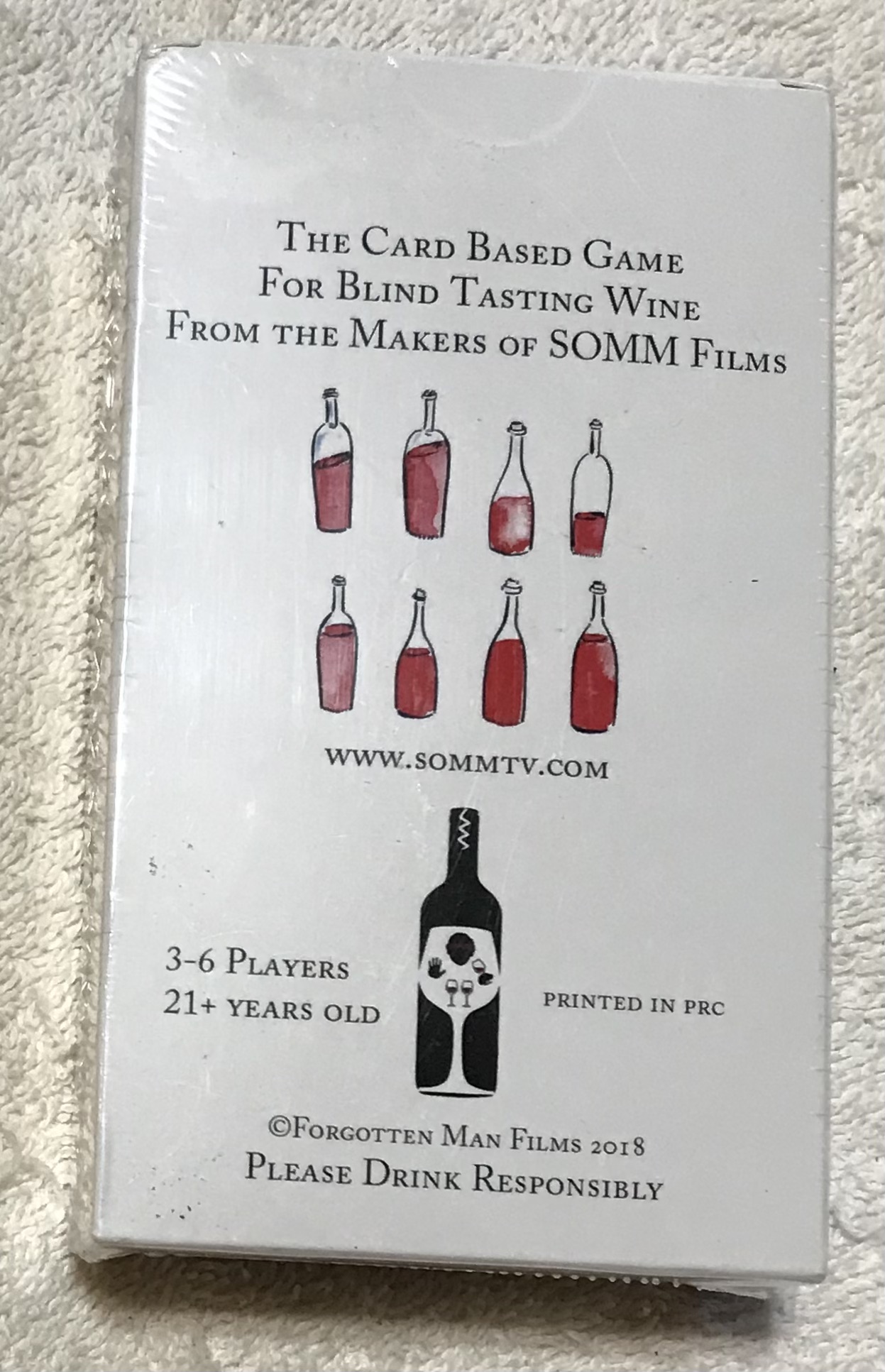 Somm Blinders Blind Wine Tasting Card Game 3-6 Players 21+ NEW Sealed - Image 3