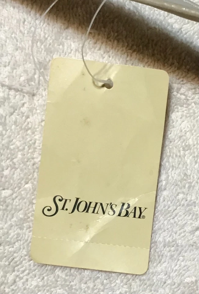 St. John's Bay Genuine Leather Shoulder Purse Bone 3097-A NEW - Image 6