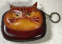 Sourpuss Cat Coin Purse