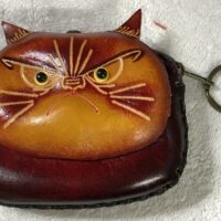 Sourpuss Cat Coin Purse
