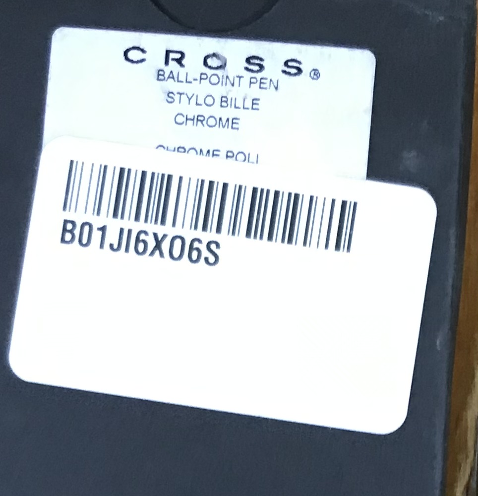 Cross Classic Century 3502 Chrome Ballpoint Pen Black Ink Silver Gift Box NEW - Image 5