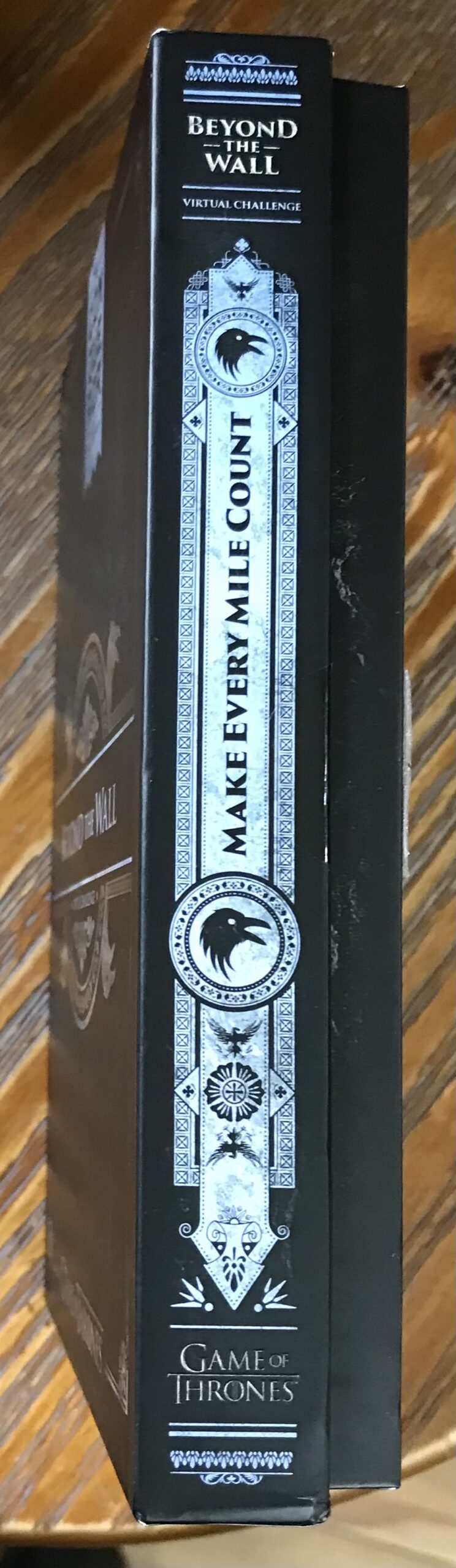 Conqueror Virtual Challenge Beyond The Wall Plaque Game of Thrones Medal Display - Image 4