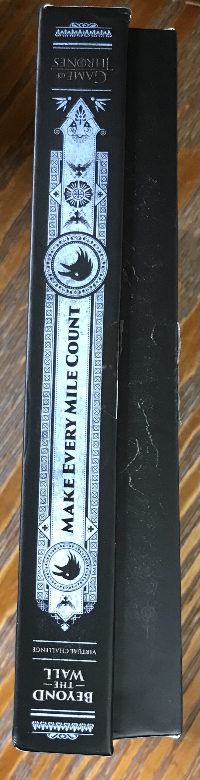 Conqueror Virtual Challenge Beyond The Wall Plaque Game of Thrones Medal Display - Image 5