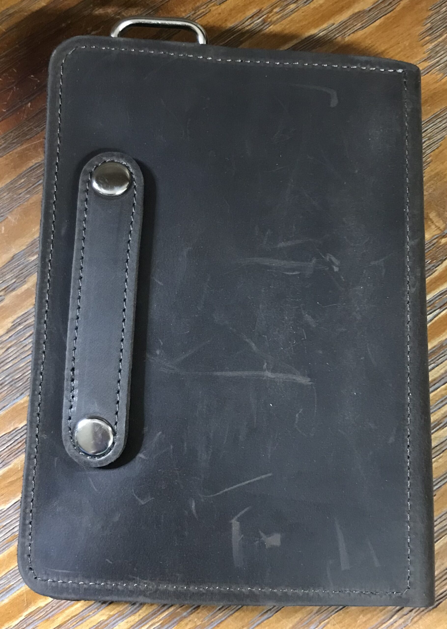 Thread & Maple Genuine Leather Crochet Hook Case Brown Organizer Zipper NEW - Image 3